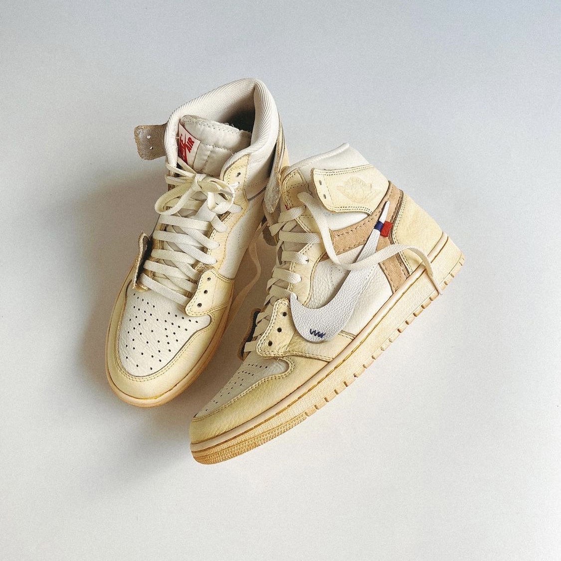 Jordan 1 High 85 Neutral Grey 착용 스타일 - 3