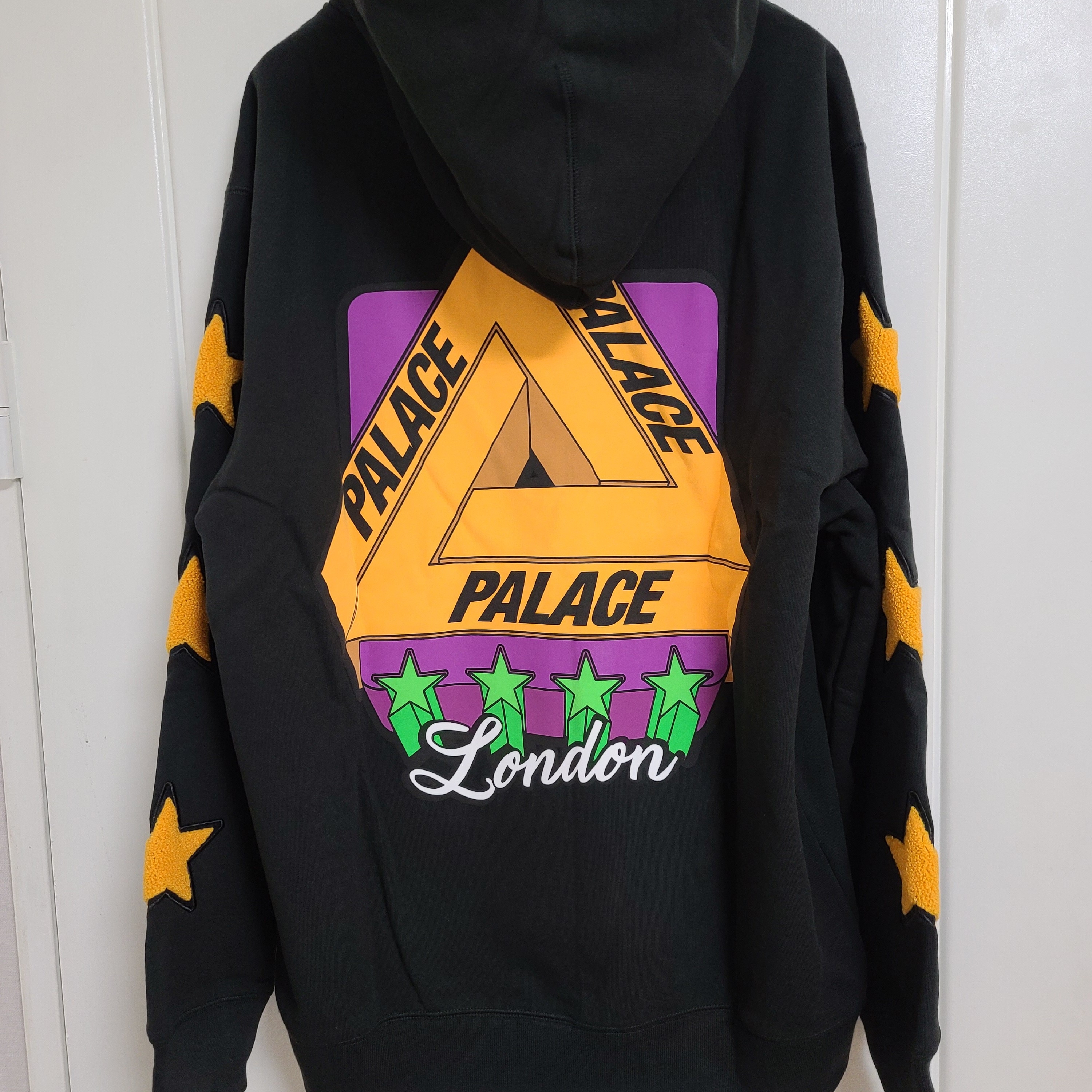 Palace Start It Up Hood Black - 21FW 착용 스타일 - 1