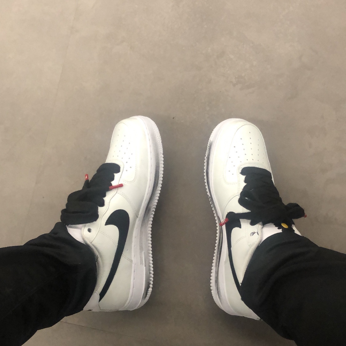 Nike x Peaceminusone Air Force 1 Low Para-Noise 2.0 착용 스타일