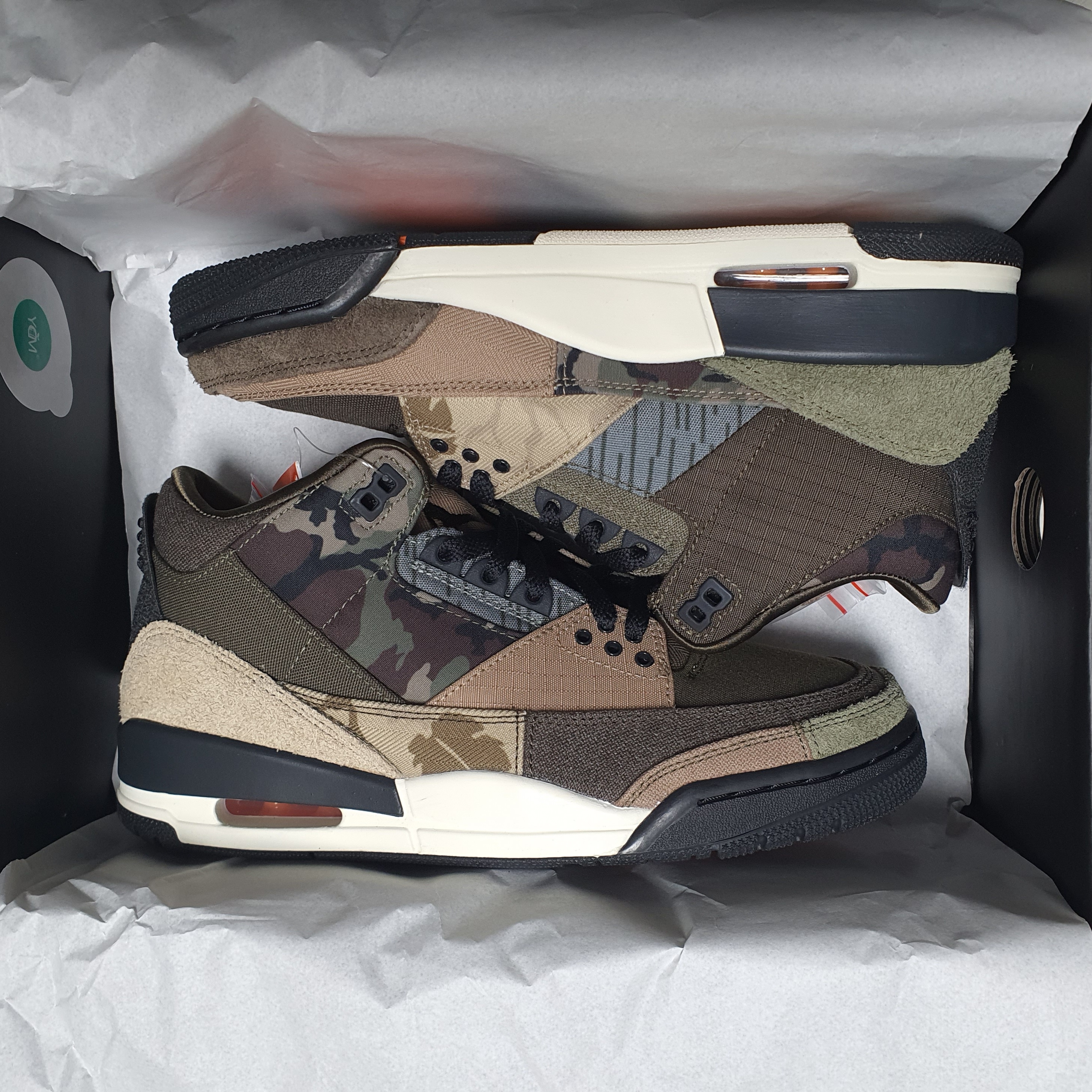 Jordan 3 Retro SE Patchwork 착용 스타일