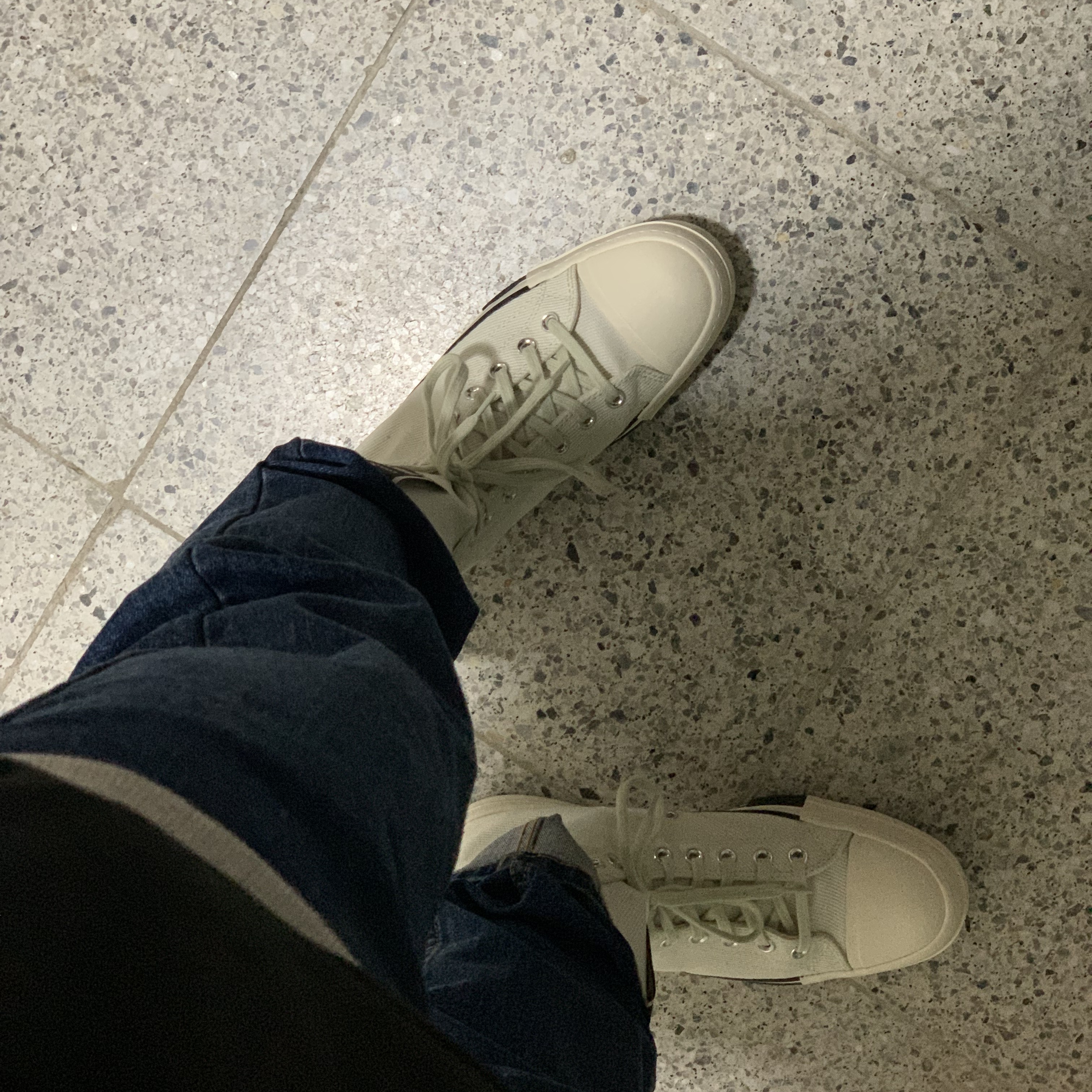 Converse x Drkshdw Drkstr Chuck 70 High Lily White 착용 스타일 - 2