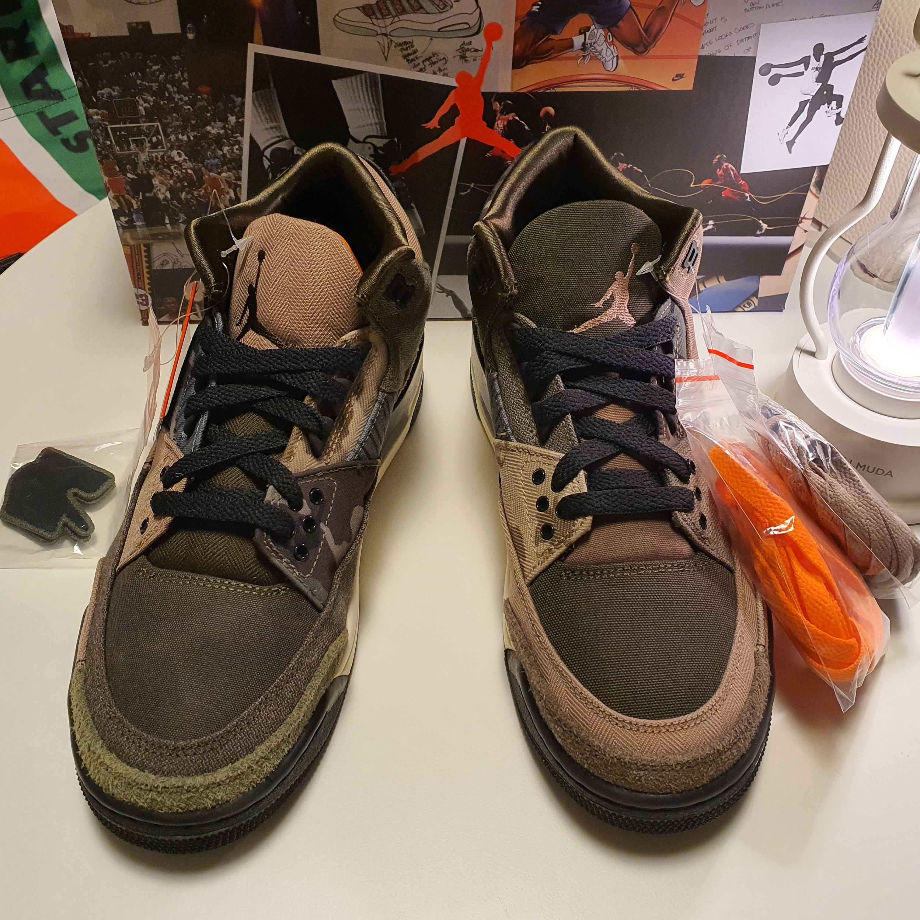 Jordan 3 Retro SE Patchwork 착용 스타일 - 1