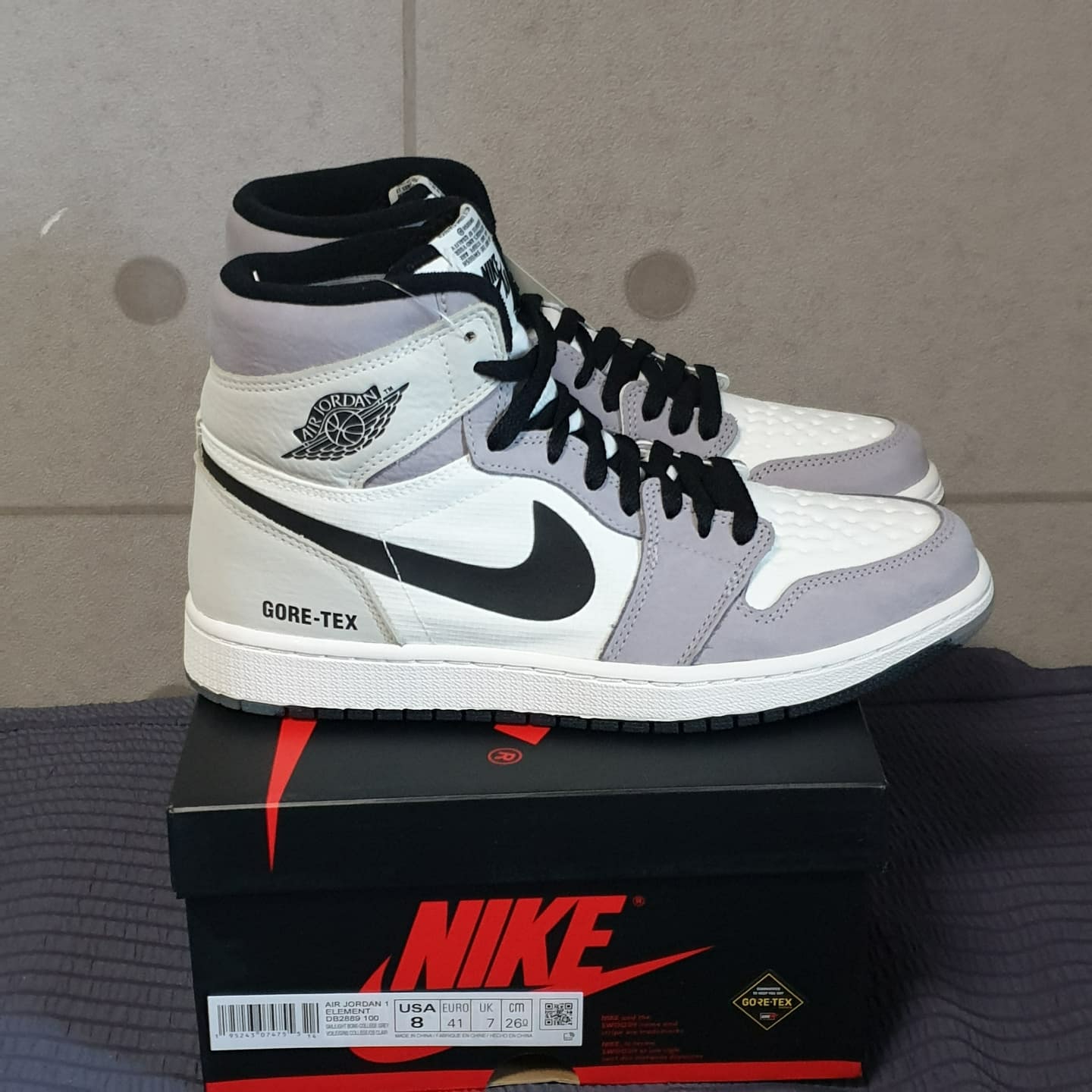 Jordan 1 Element Gore-Tex Sail 착용 스타일 - 1