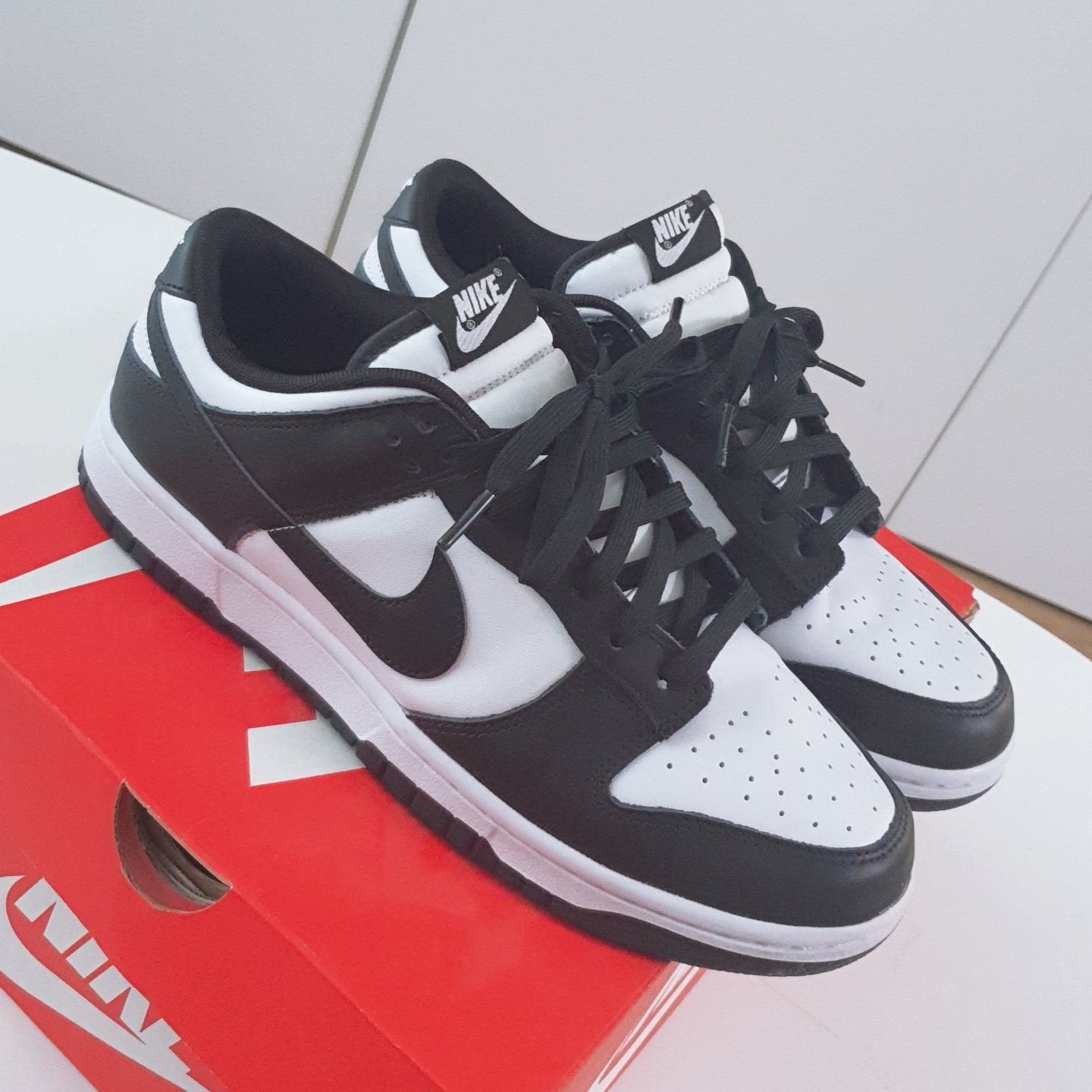 Nike Dunk Low Retro Black 착용 스타일 - 3