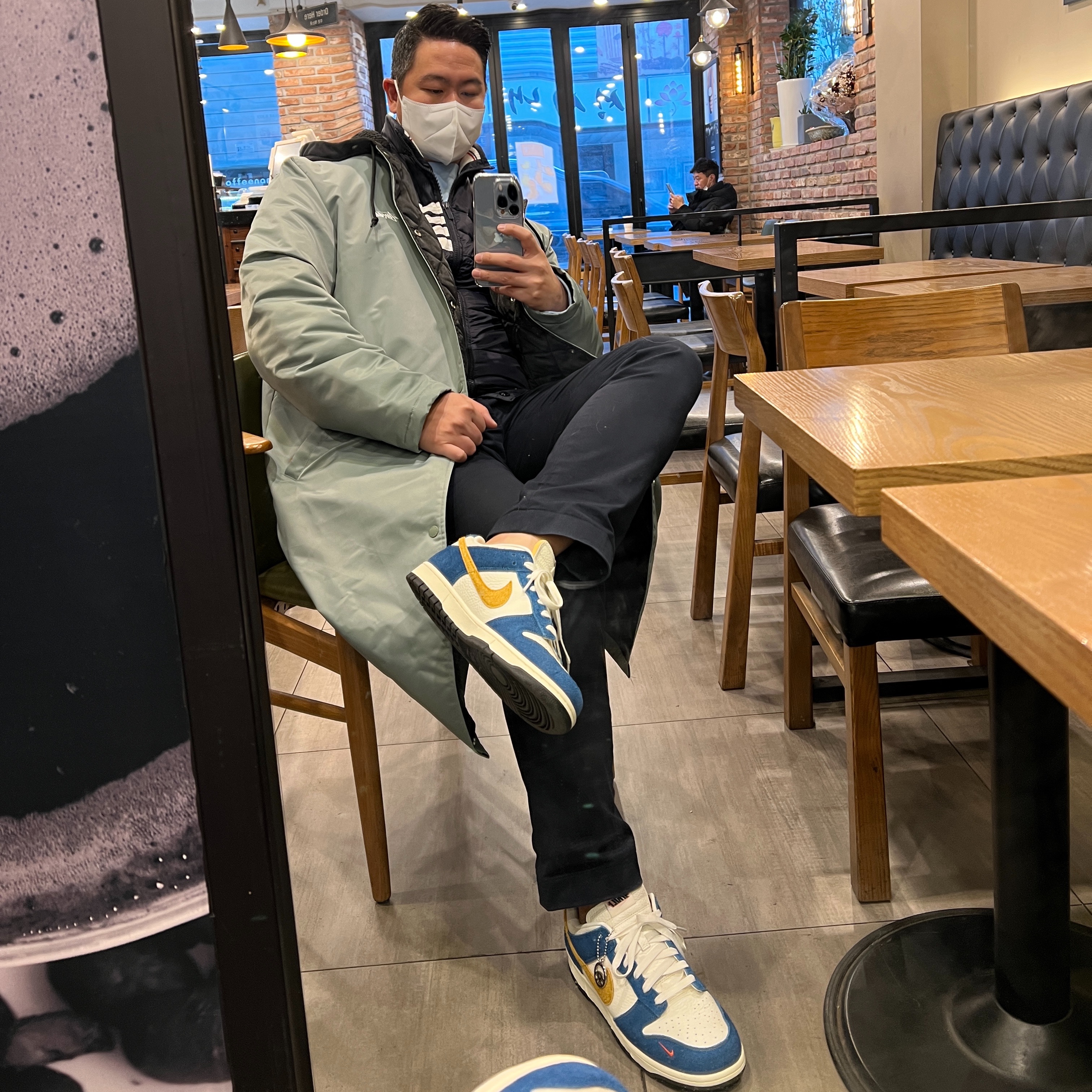 Nike x Kasina Dunk Low 80's Bus 착용 스타일