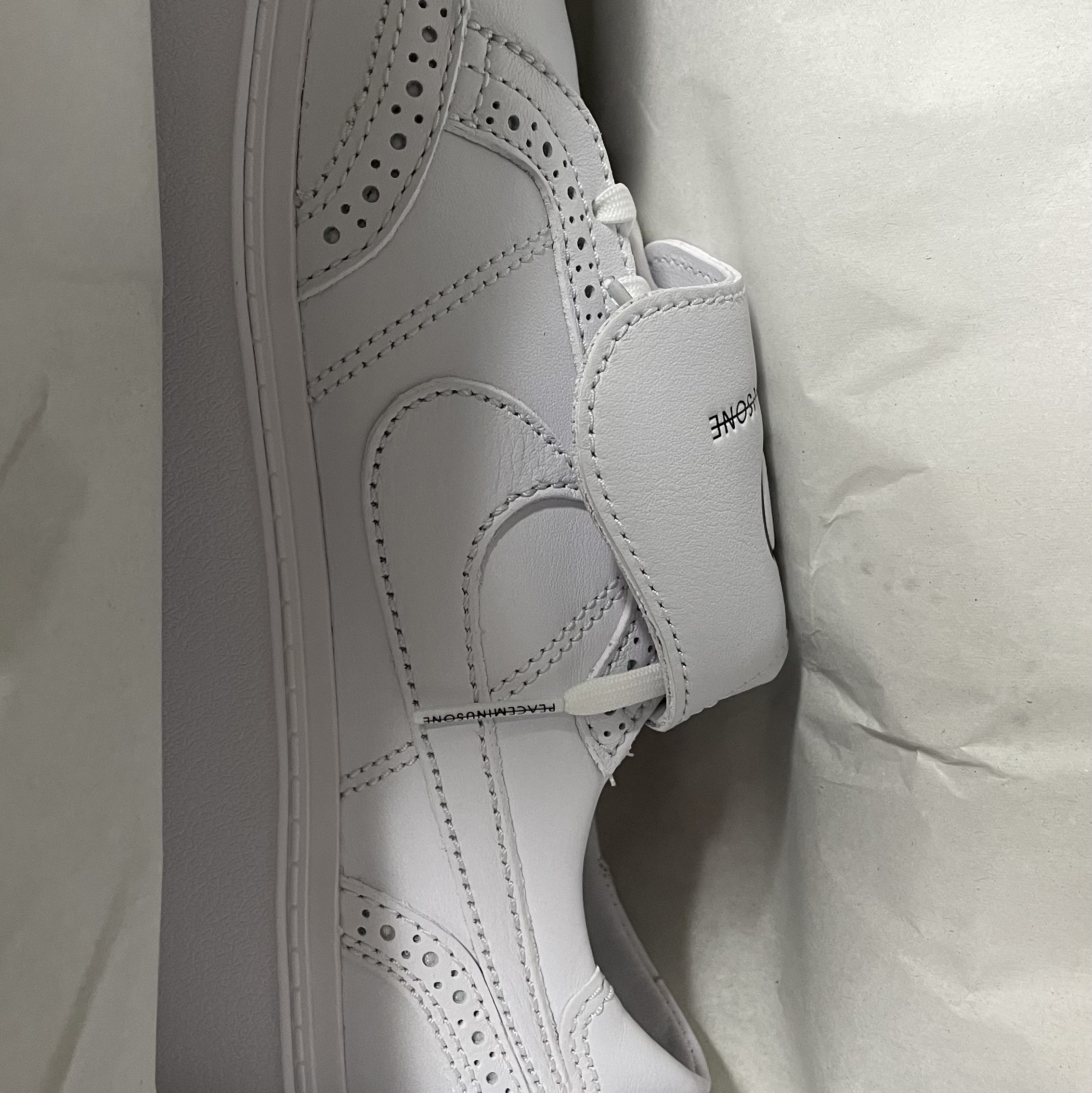 Nike x Peaceminusone Kwondo1 White 착용 스타일 - 4