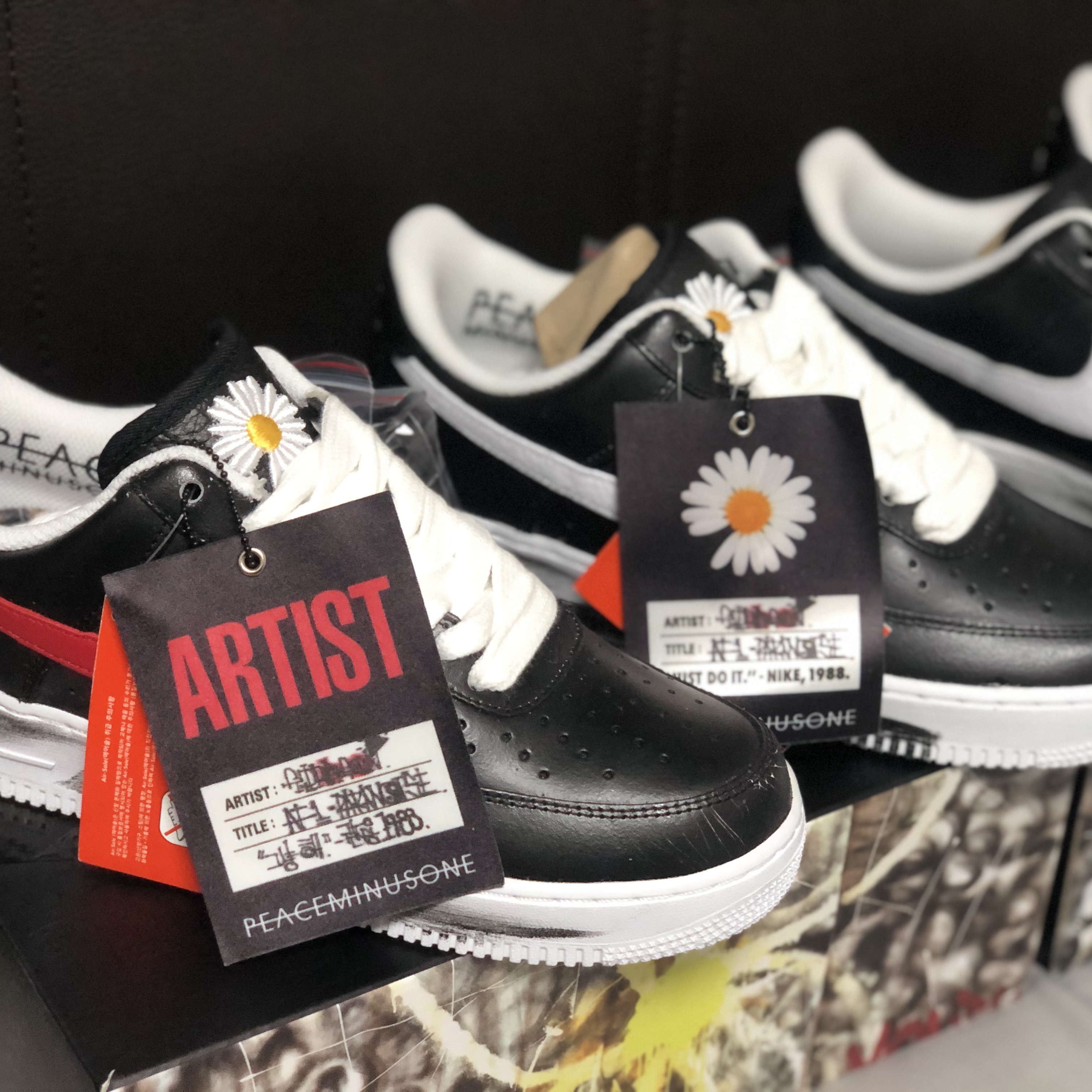 Nike x Peaceminusone Air Force 1 Low Para-Noise - Korea Exclusive, Nike x Peaceminusone Air Force 1 Low Para-Noise 착용 스타일 - 1