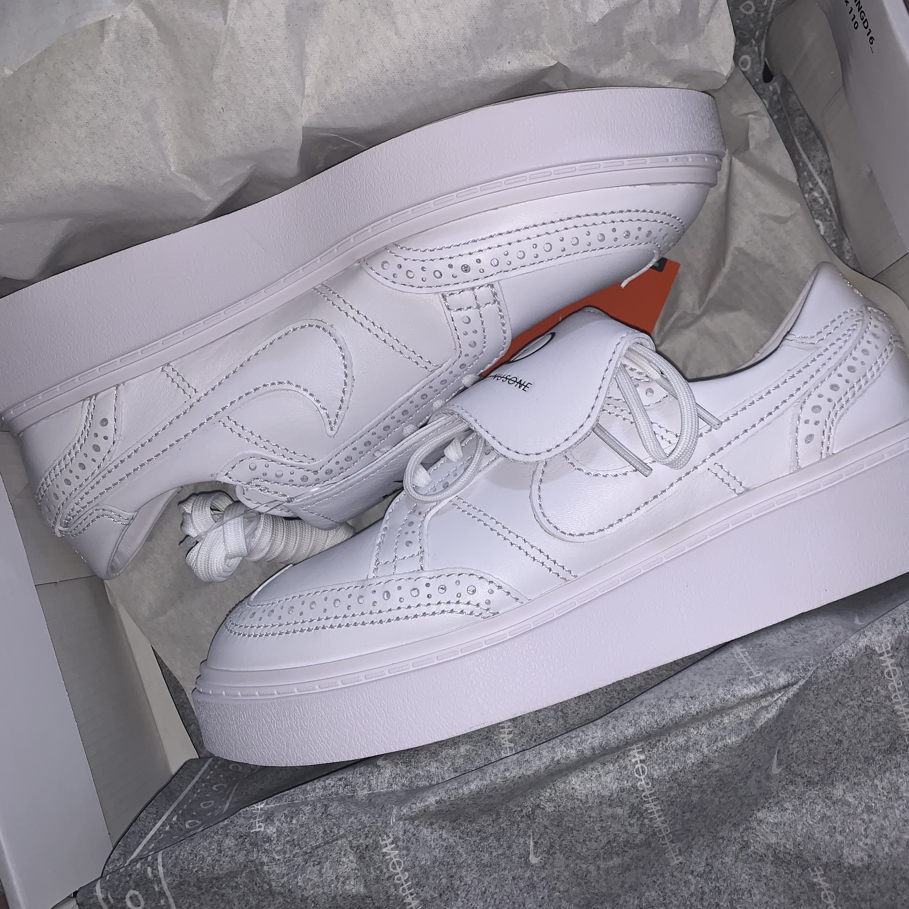 Nike x Peaceminusone Kwondo1 White 착용 스타일