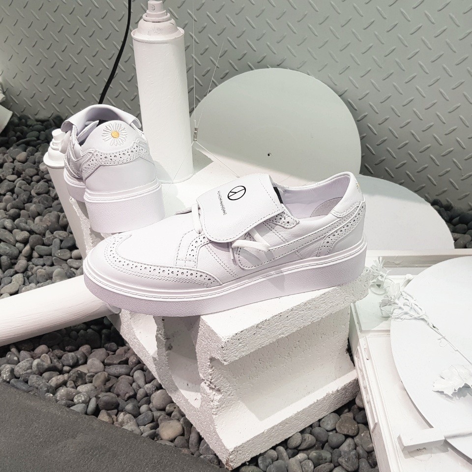 Nike x Peaceminusone Kwondo1 White 착용 스타일 - 3