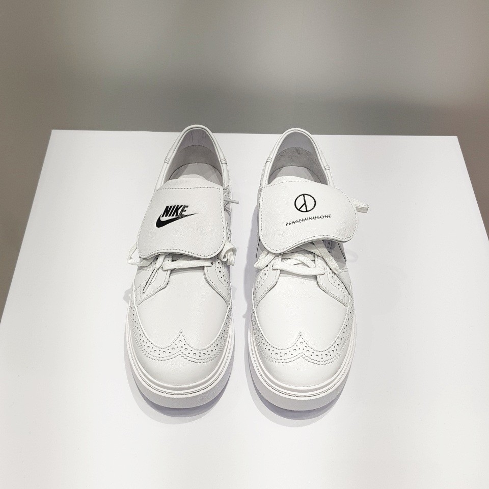 Nike x Peaceminusone Kwondo1 White 착용 스타일 - 1