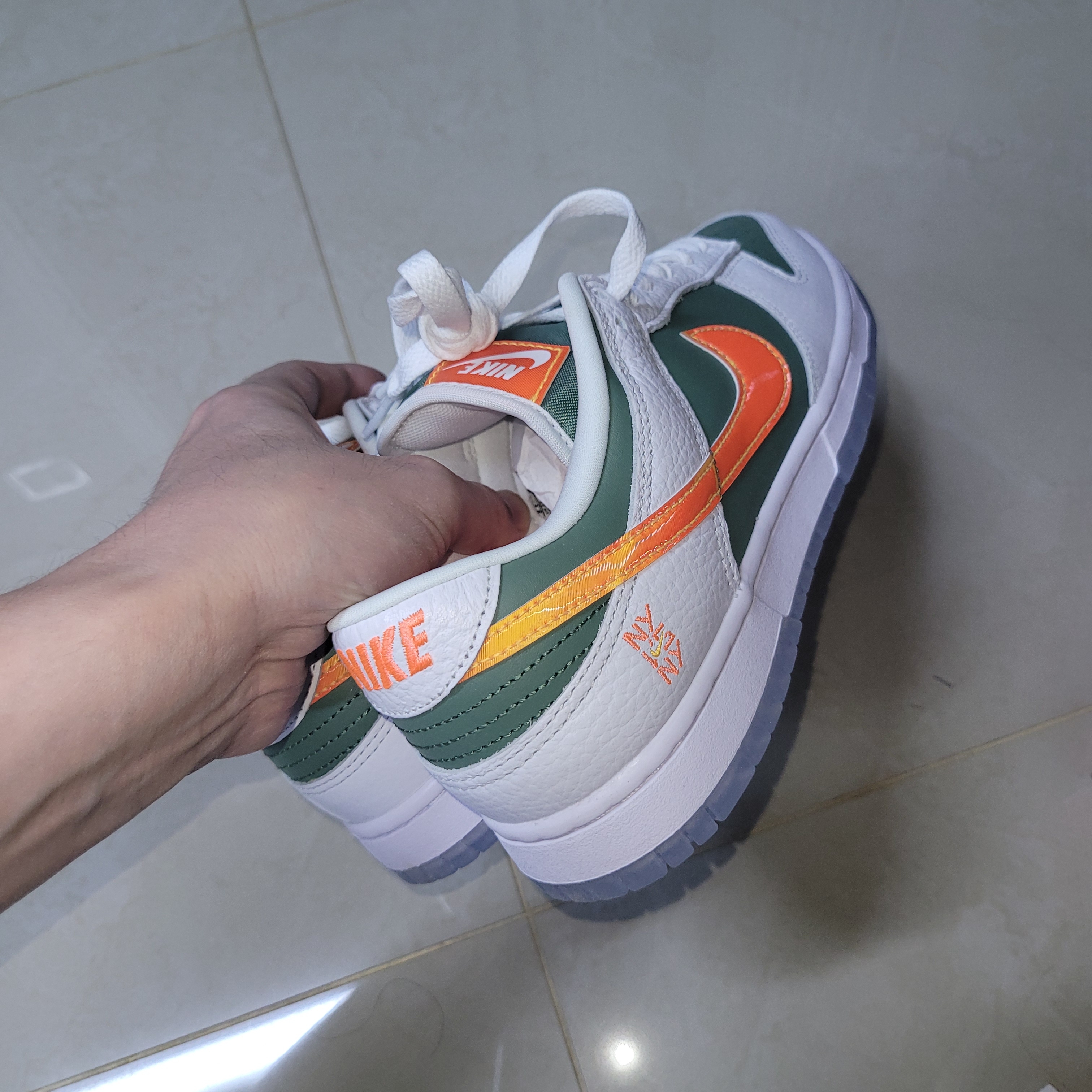 Nike Dunk Low NY vs NY 착용 스타일 - 3