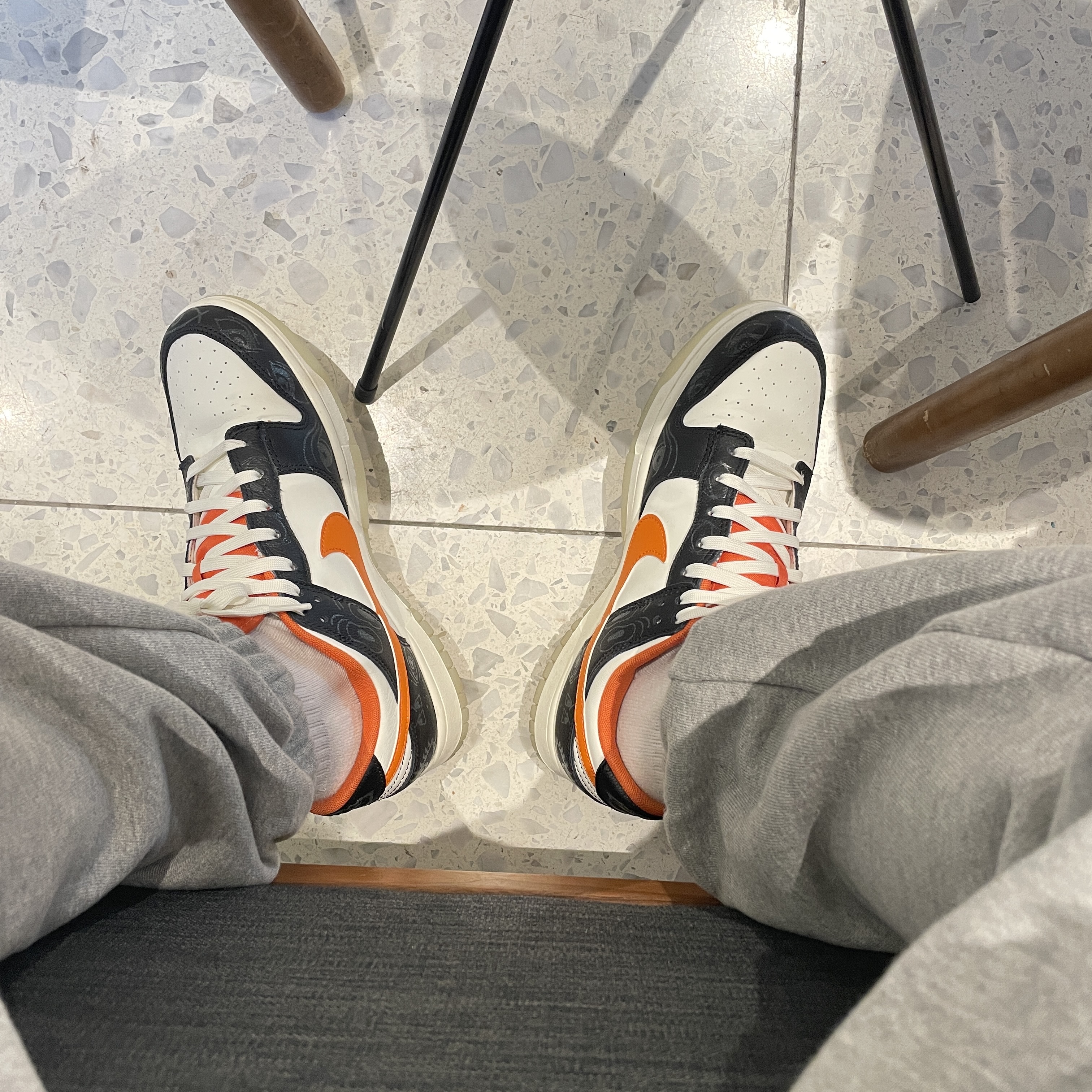 Nike Dunk Low Retro PRM Halloween 착용 스타일 - 2