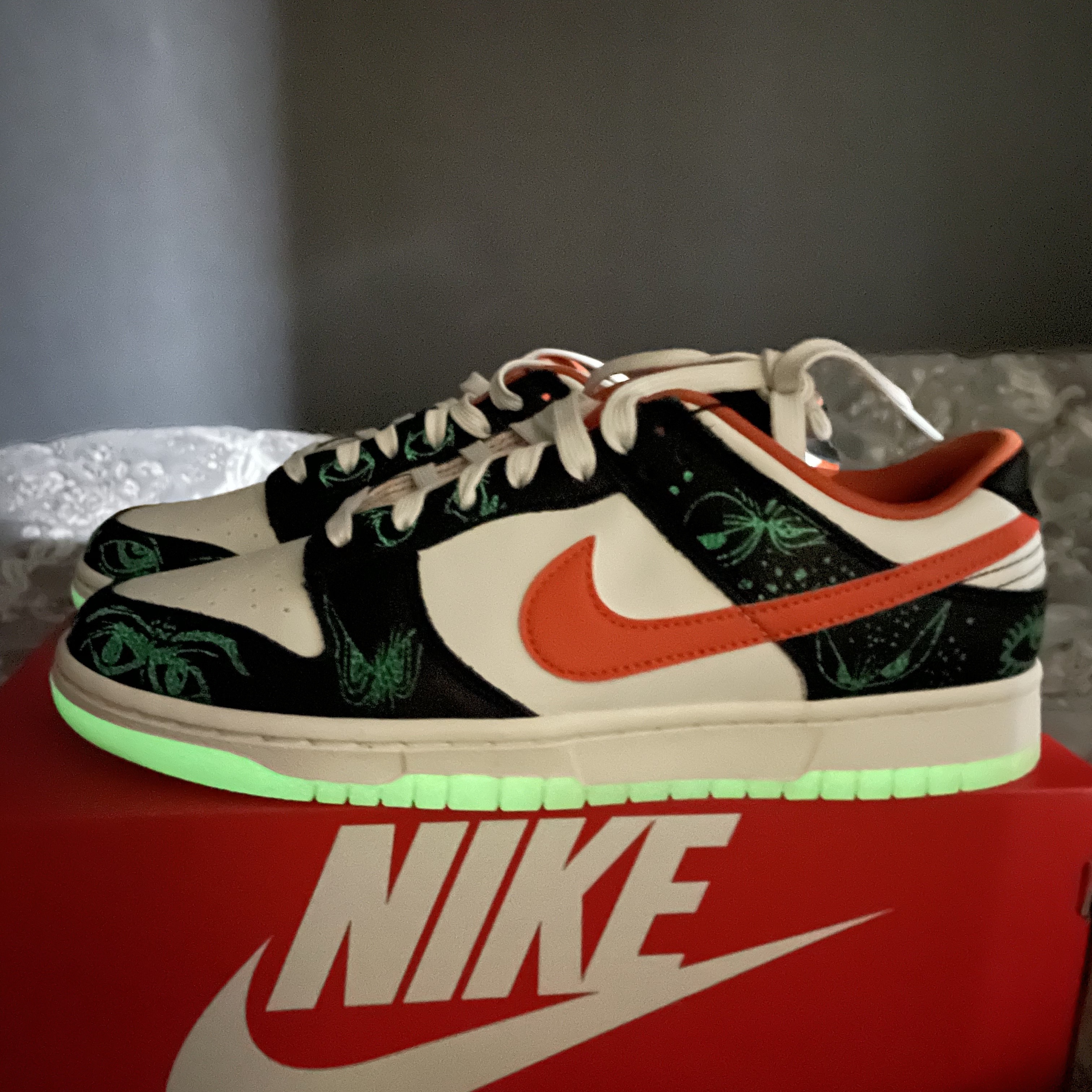 Nike Dunk Low Retro PRM Halloween 착용 스타일 - 3