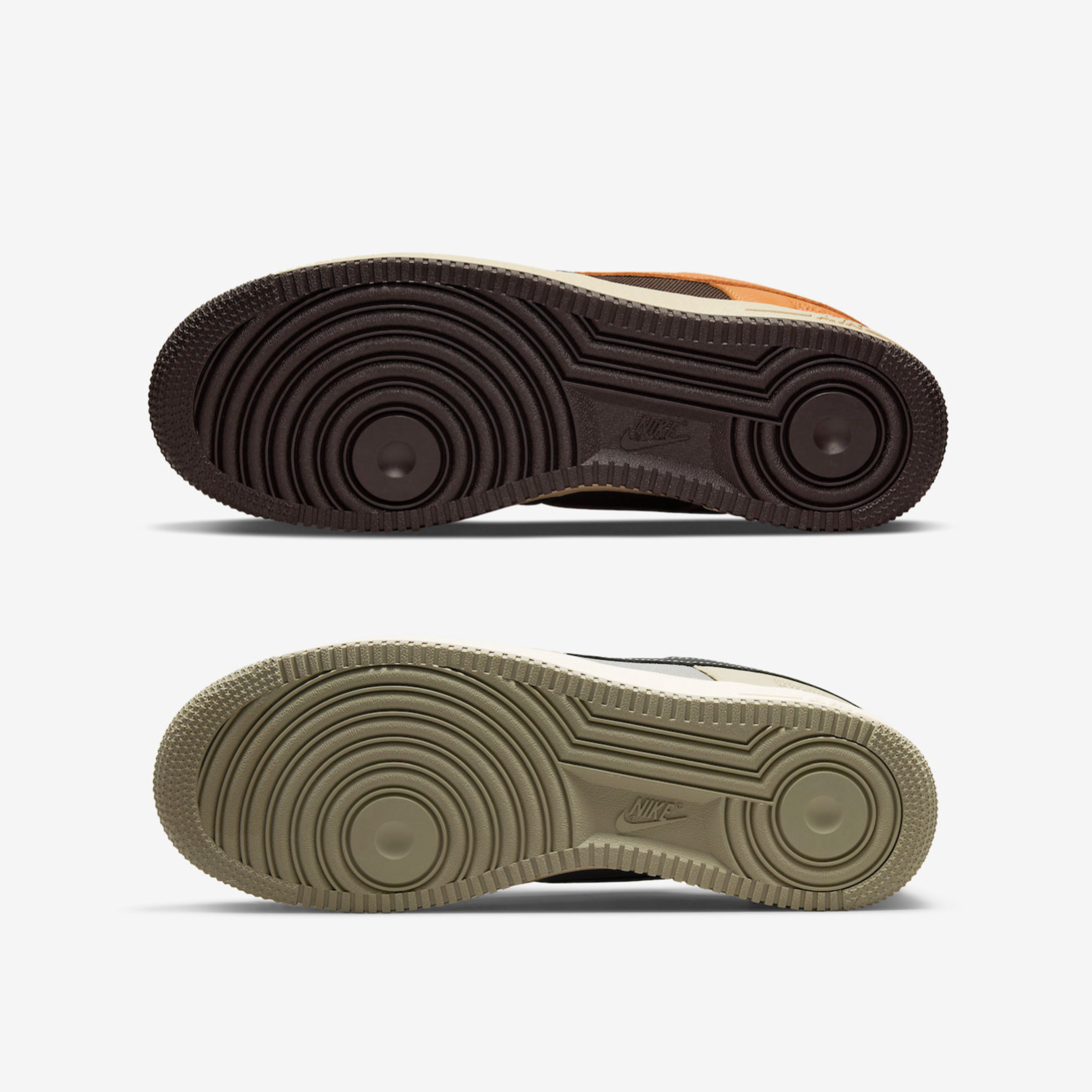Nike Air Force 1 Low Gore-Tex Olive, Nike Air Force 1 Low Gore-Tex Brown Curry 착용 스타일 - 5