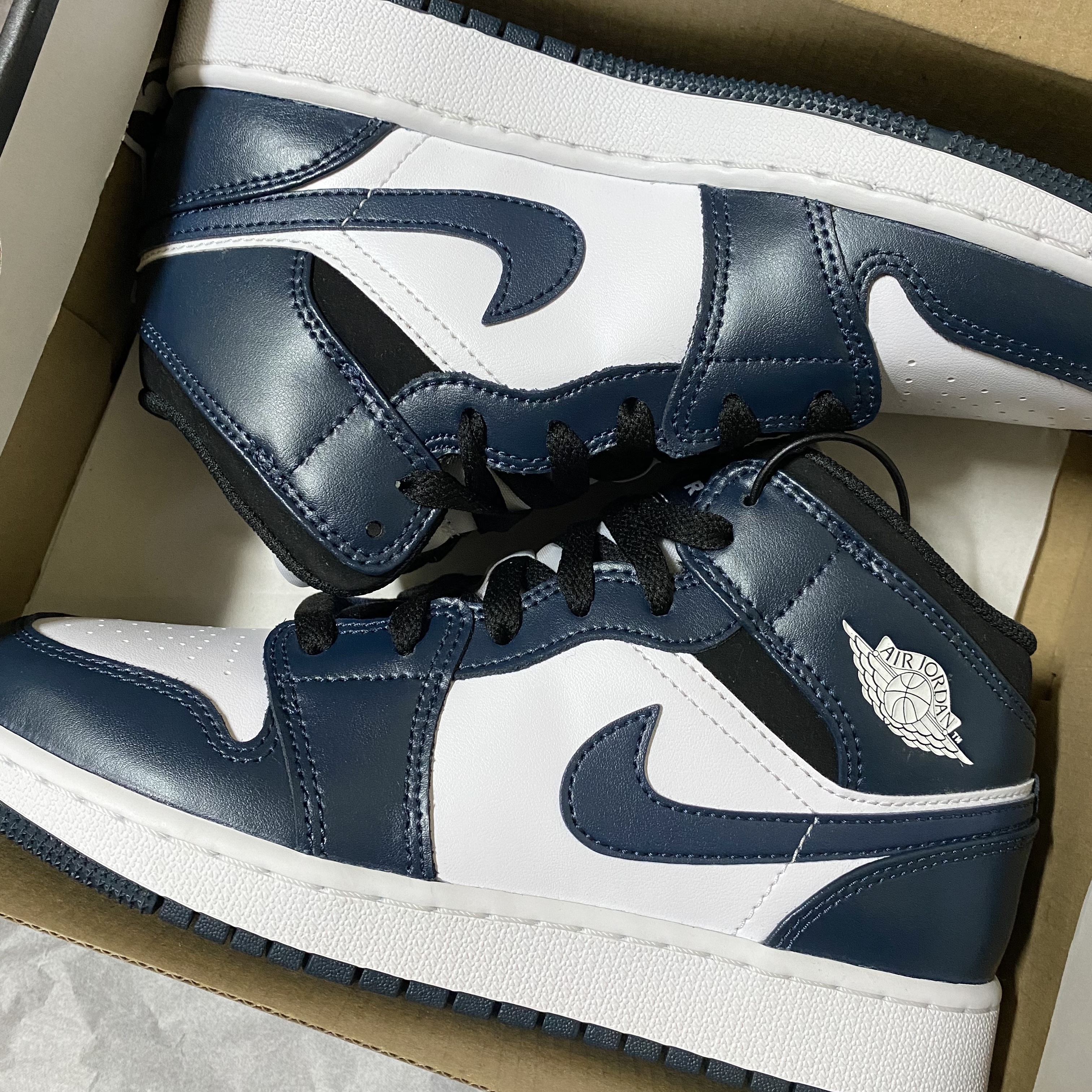 (GS) Jordan 1 Mid Dark Teal 착용 스타일 - 2