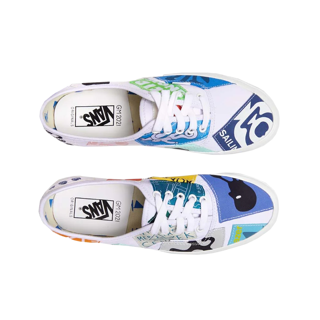 반스 볼트 x 지오프 맥페트리지 OG 어센틱 LX 가믈란 오브 태그(Vans Vault x Geoff McFetridge OG Authentic LX Gamelan of Tags) - 2