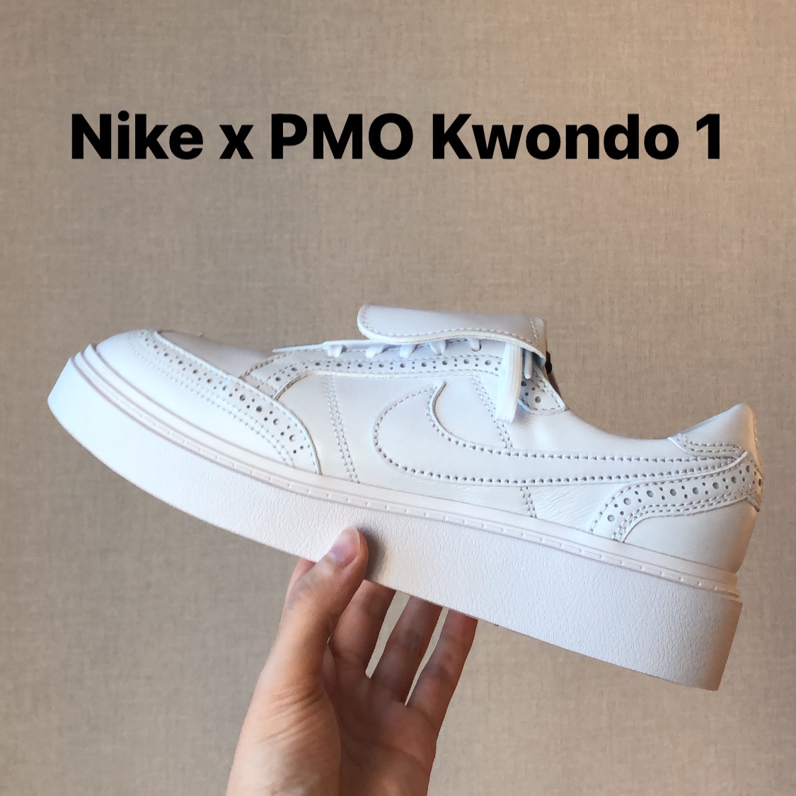 Nike x Peaceminusone Kwondo1 White 착용 스타일