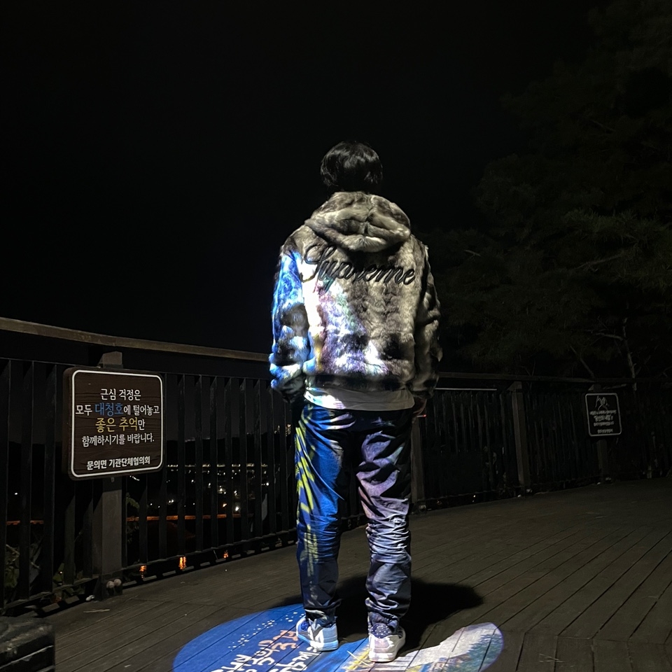 Supreme Faux Fur Reversible Hooded Jacket Black - 20FW 착용 스타일