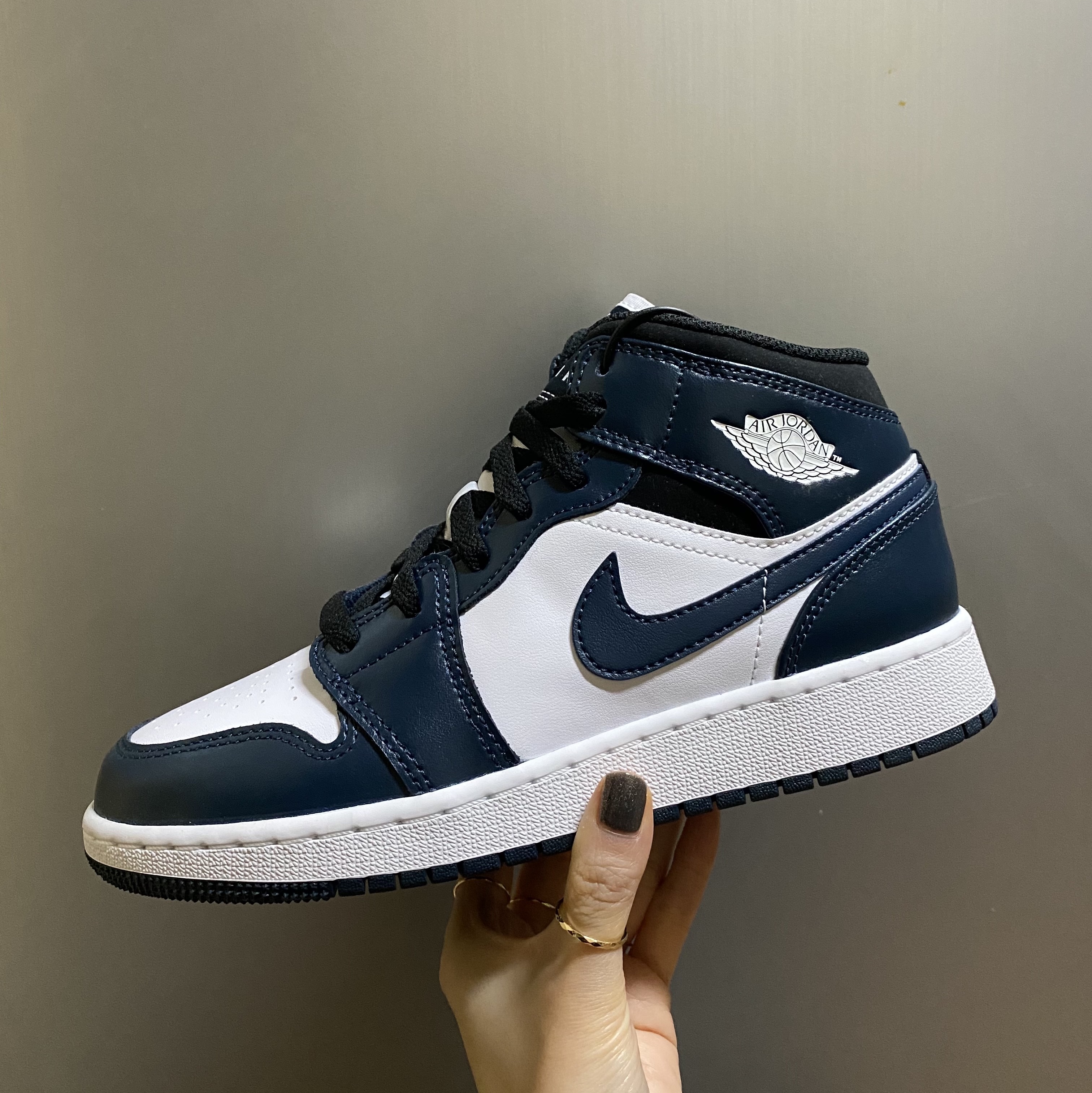 (GS) Jordan 1 Mid Dark Teal 착용 스타일 - 3