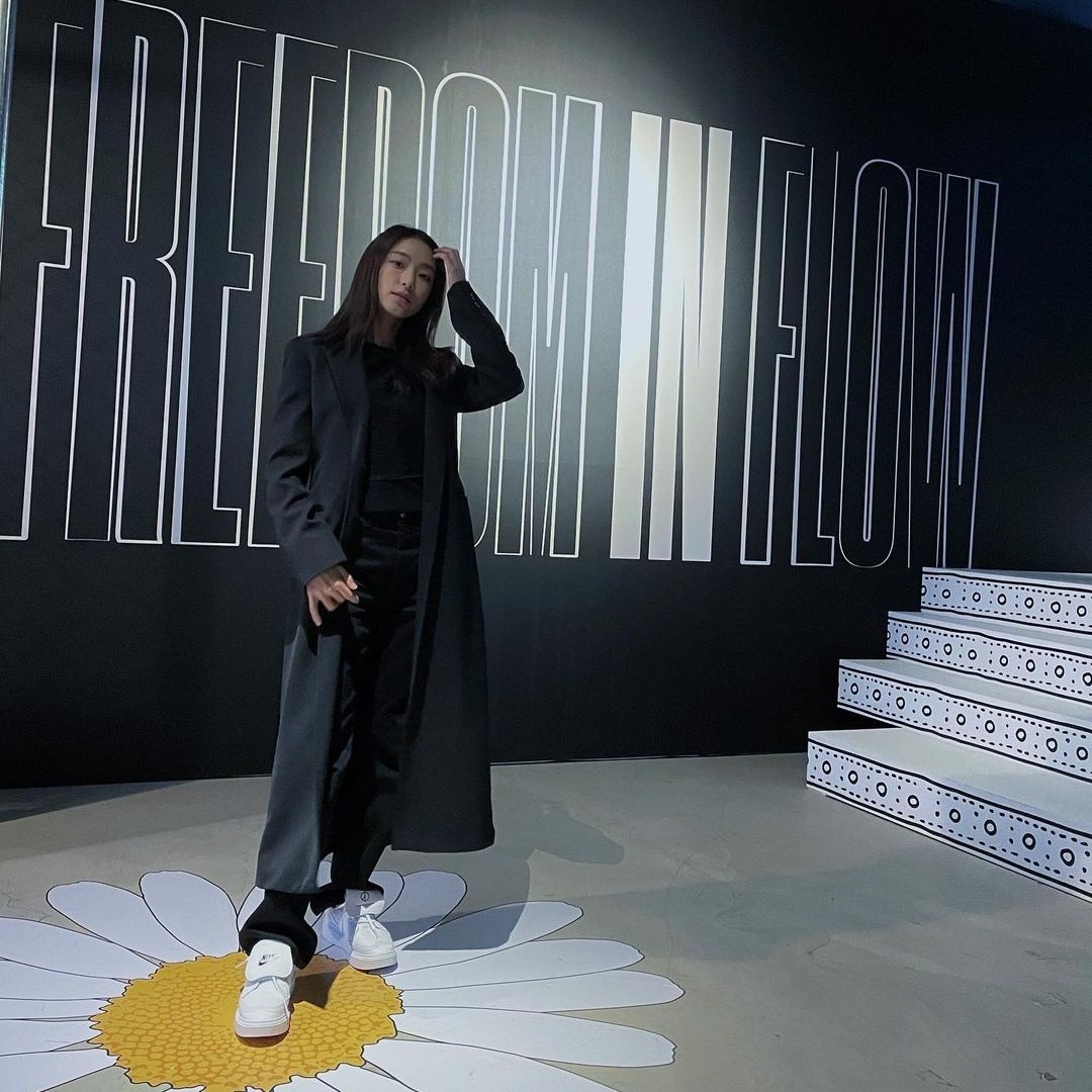 Nike x Peaceminusone Kwondo1 White 착용 스타일 - 2