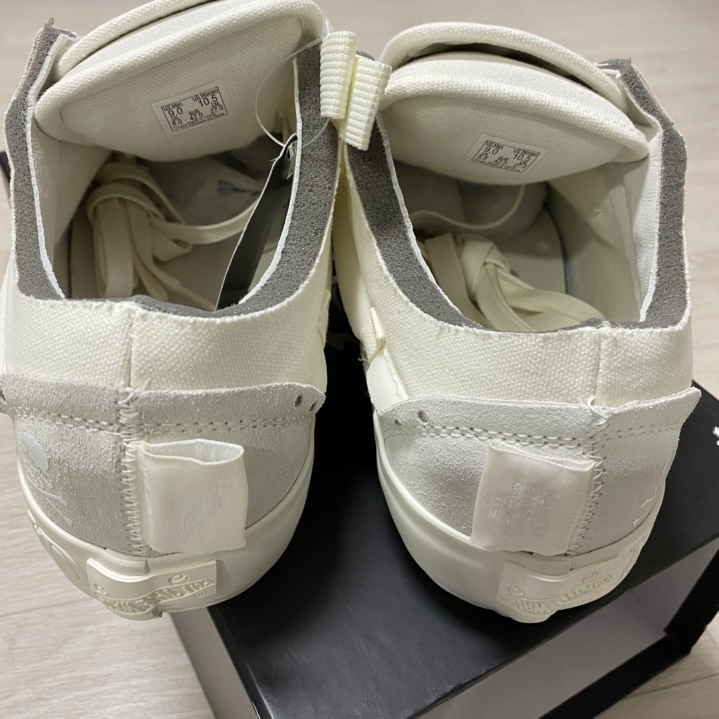 Vans Vault x Mastermind x END. Old Skool Cap LX Marshmallow 착용 스타일 - 5