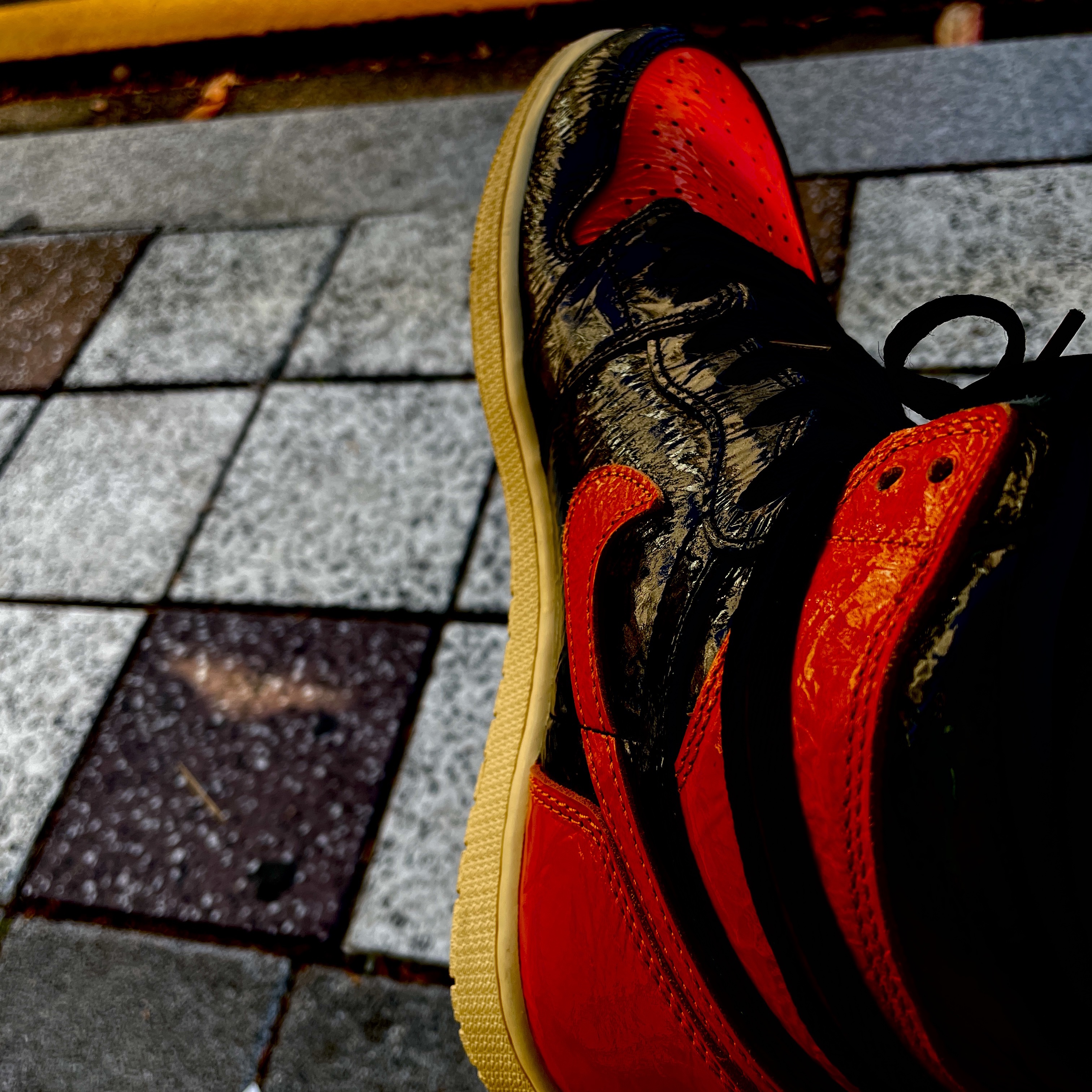 Jordan 1 Retro High Shattered Backboard 3.0 착용 스타일