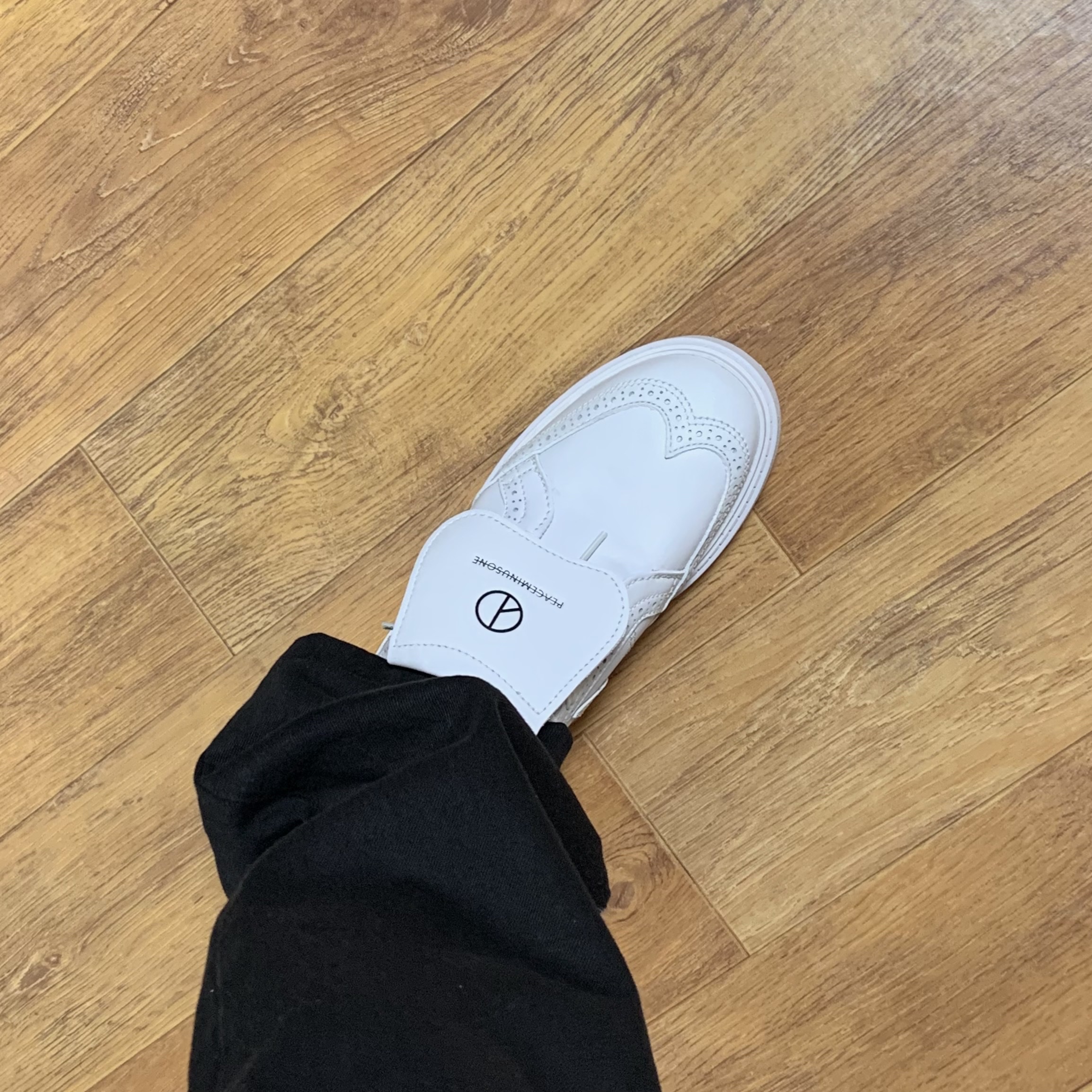 Nike x Peaceminusone Kwondo1 White 착용 스타일