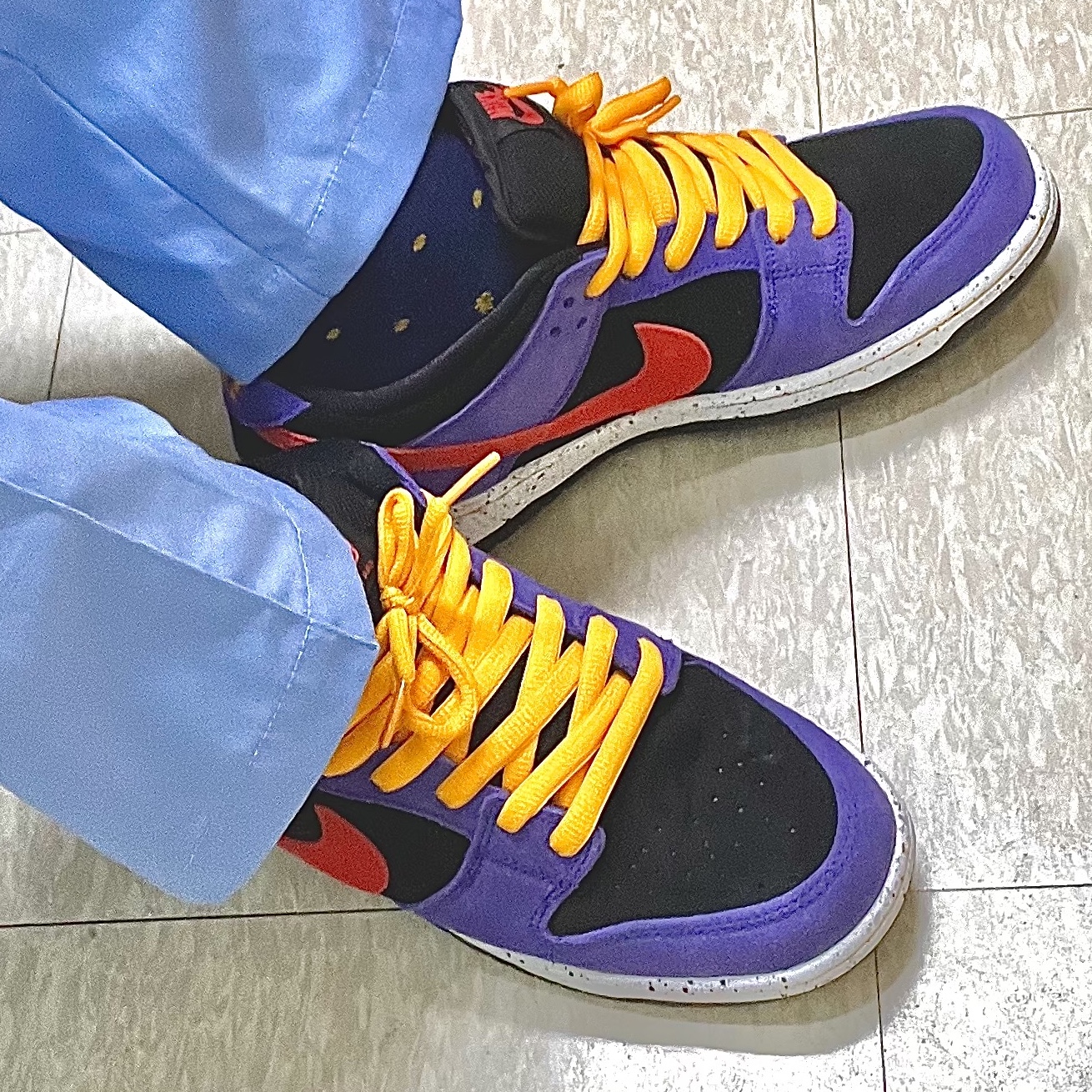 Nike SB Dunk Low Pro Trail 착용 스타일 - 4