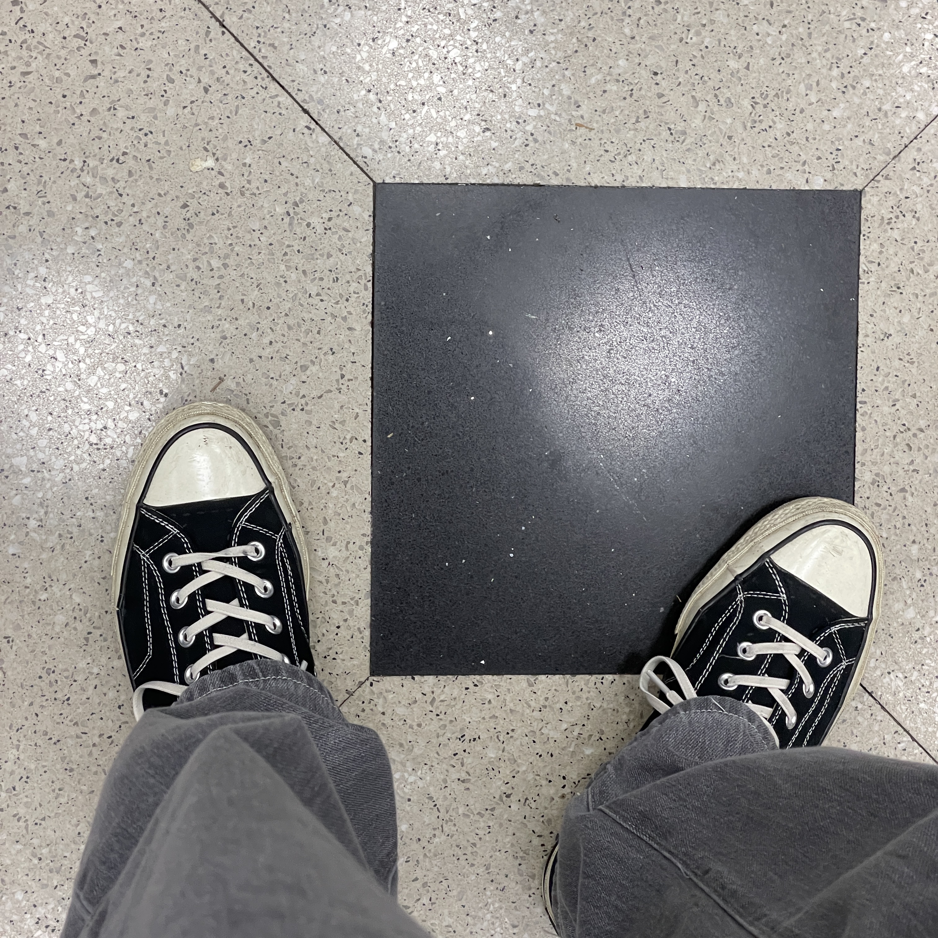 Converse Chuck 70 Ox Black - Standard 착용 스타일