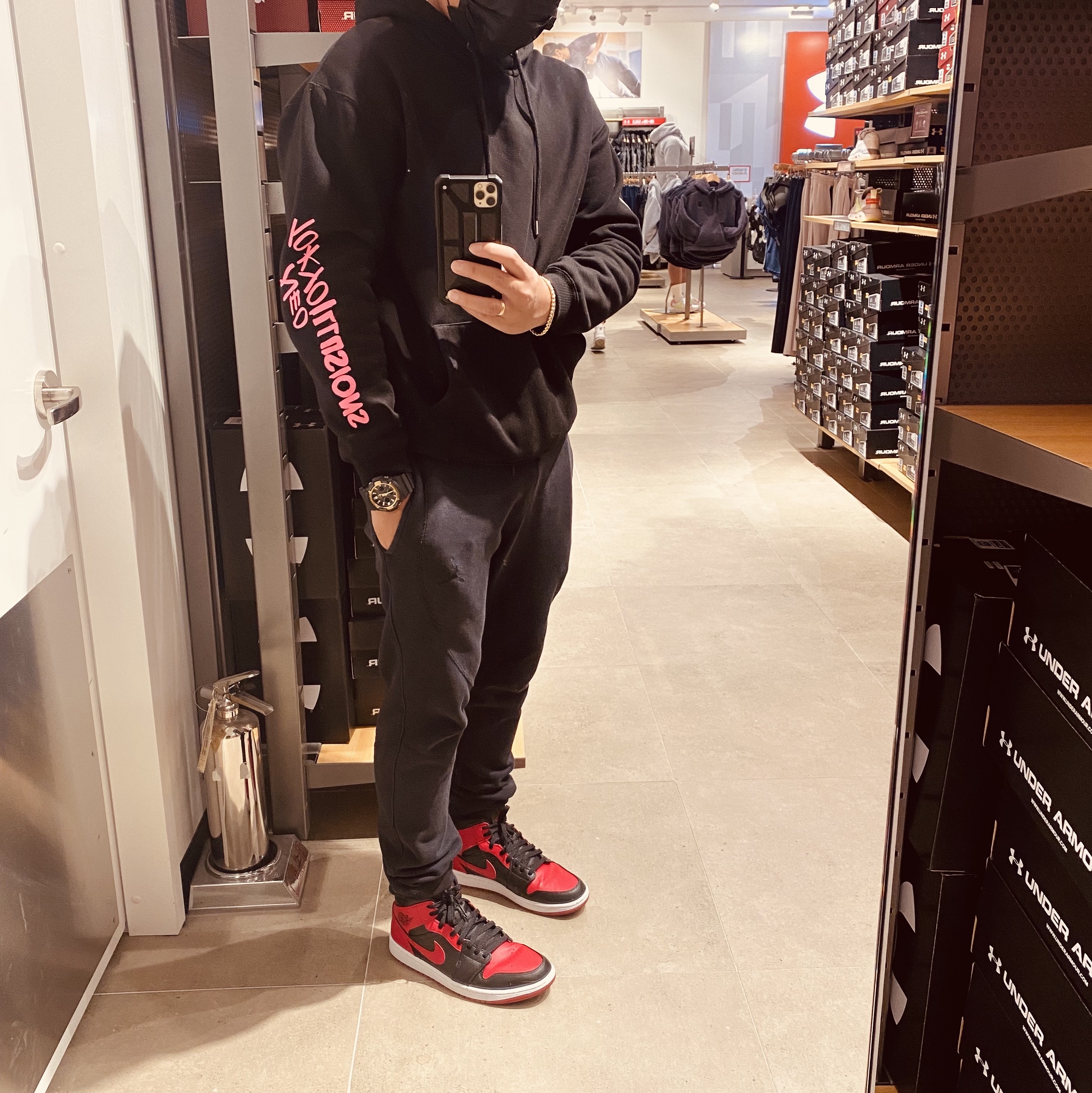 Jordan 1 Mid Bred Banned 2020 착용 스타일