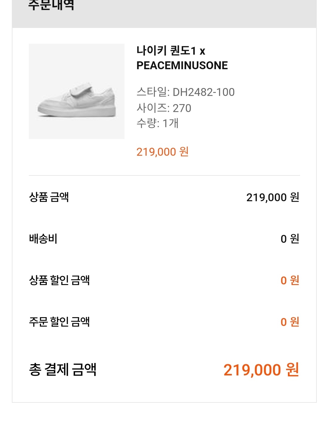 Nike x Peaceminusone Kwondo1 White 착용 스타일