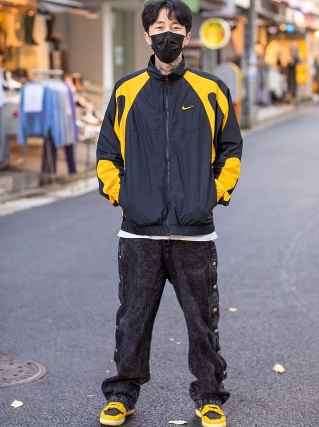 Nike x Drake Nocta Essential Track Jacket - US/EU, Jordan 1 Retro High OG Pollen 착용 스타일