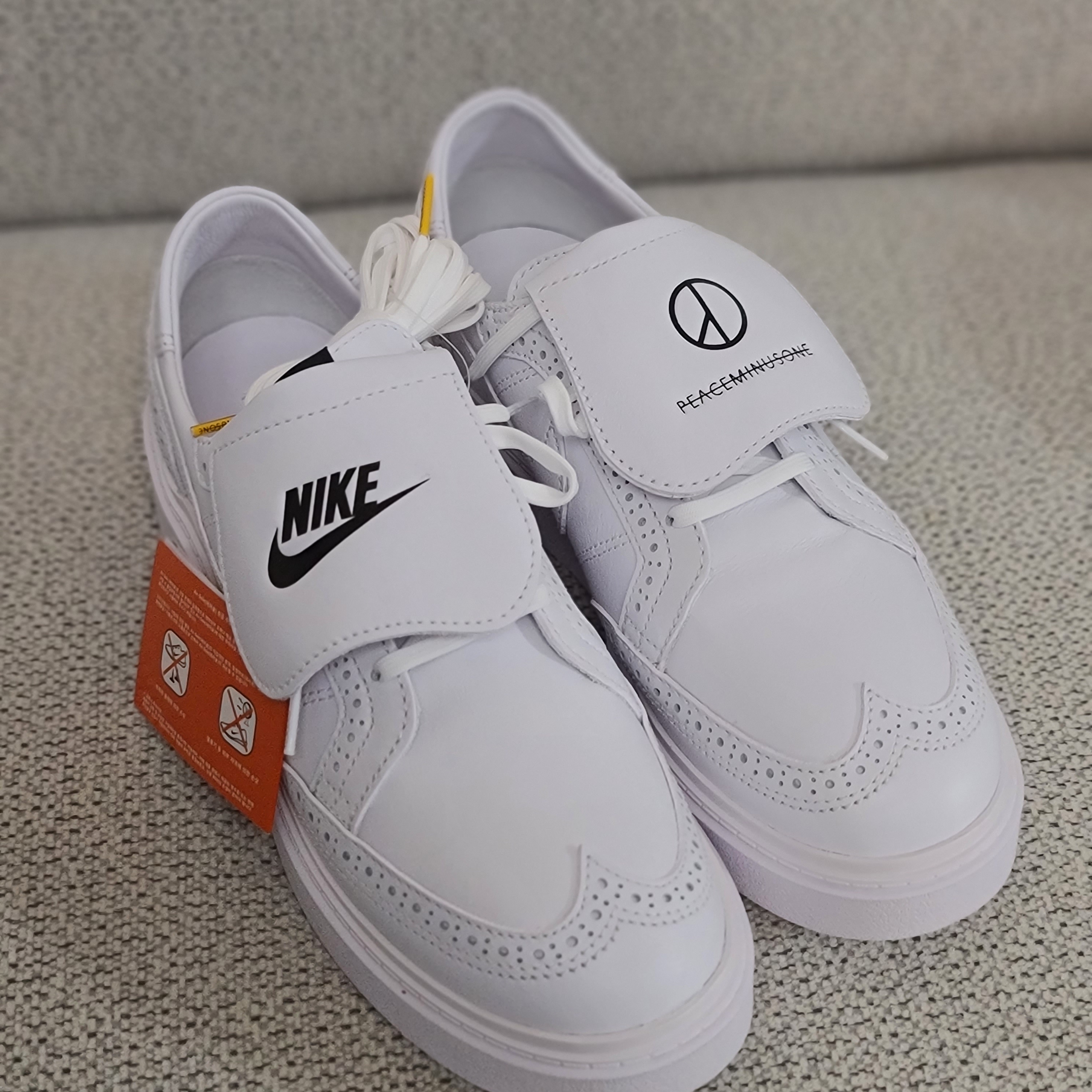 Nike x Peaceminusone Kwondo1 White 착용 스타일 - 1