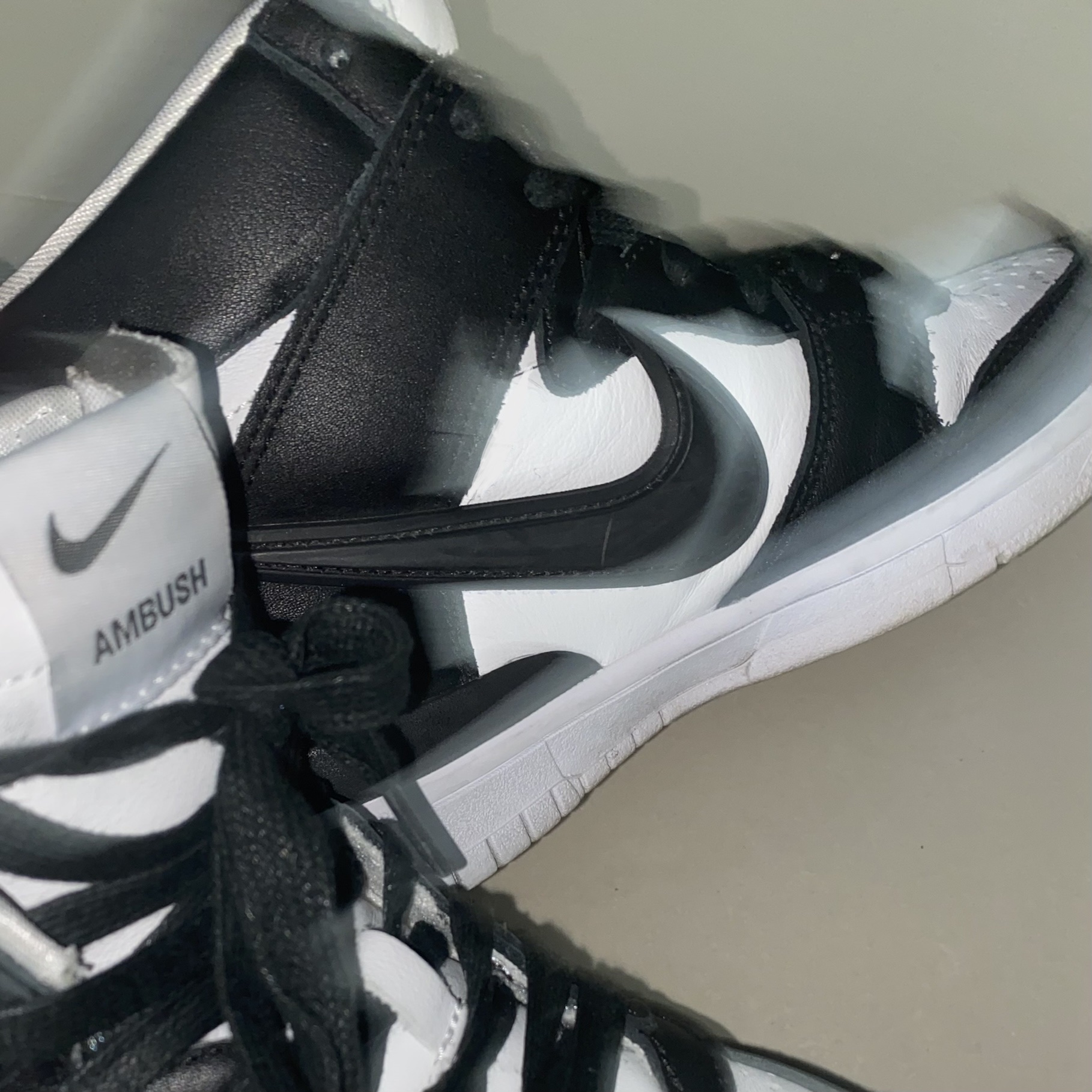 Nike x Ambush Dunk High Black 착용 스타일