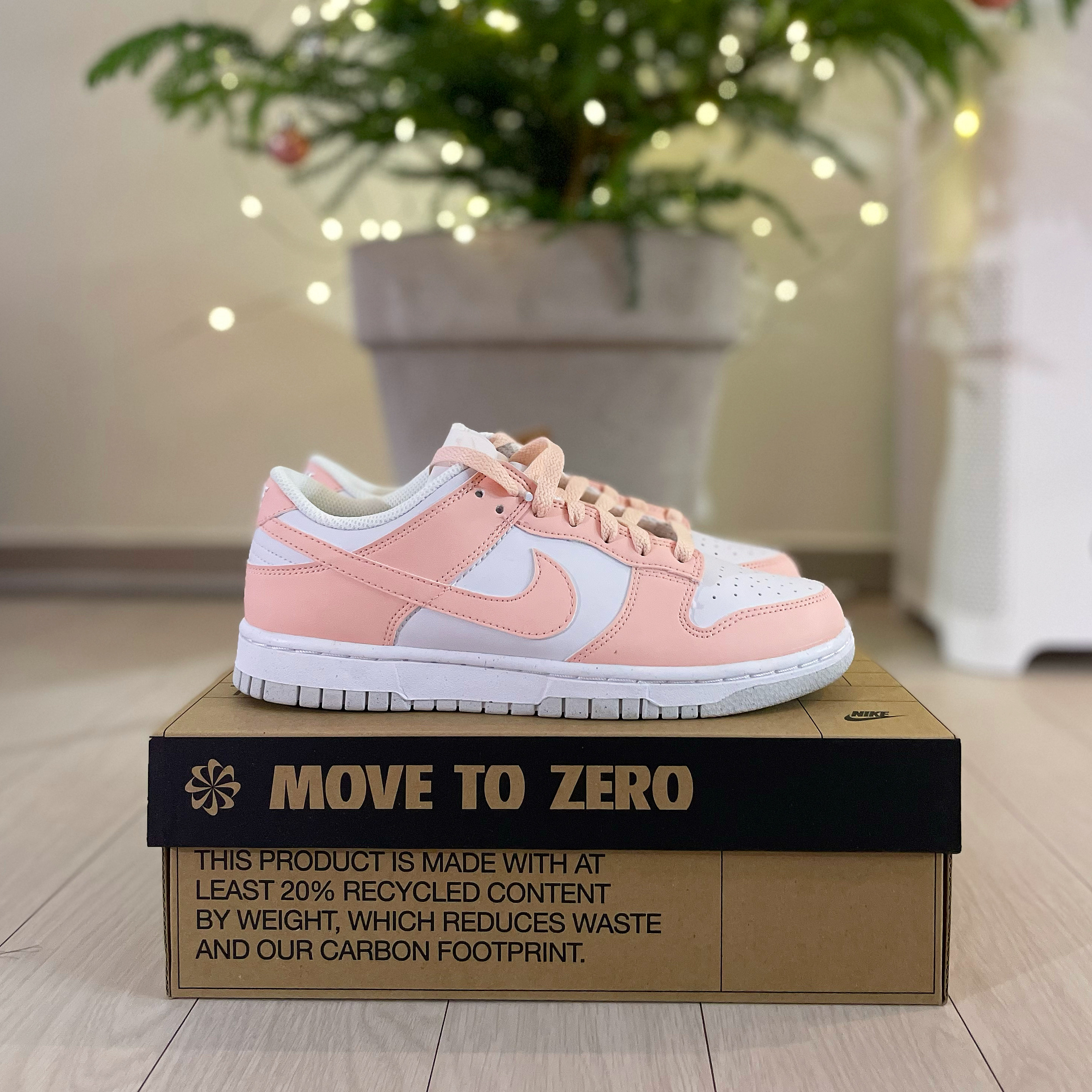 (W) Nike Dunk Low Next Nature Pale Coral 착용 스타일