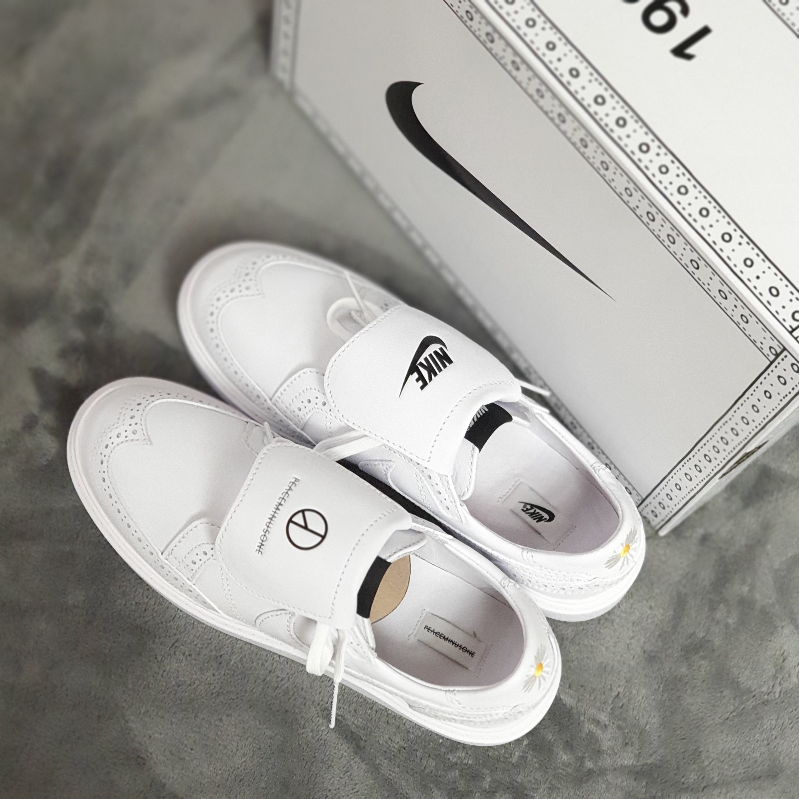 Nike x Peaceminusone Kwondo1 White 착용 스타일 - 3