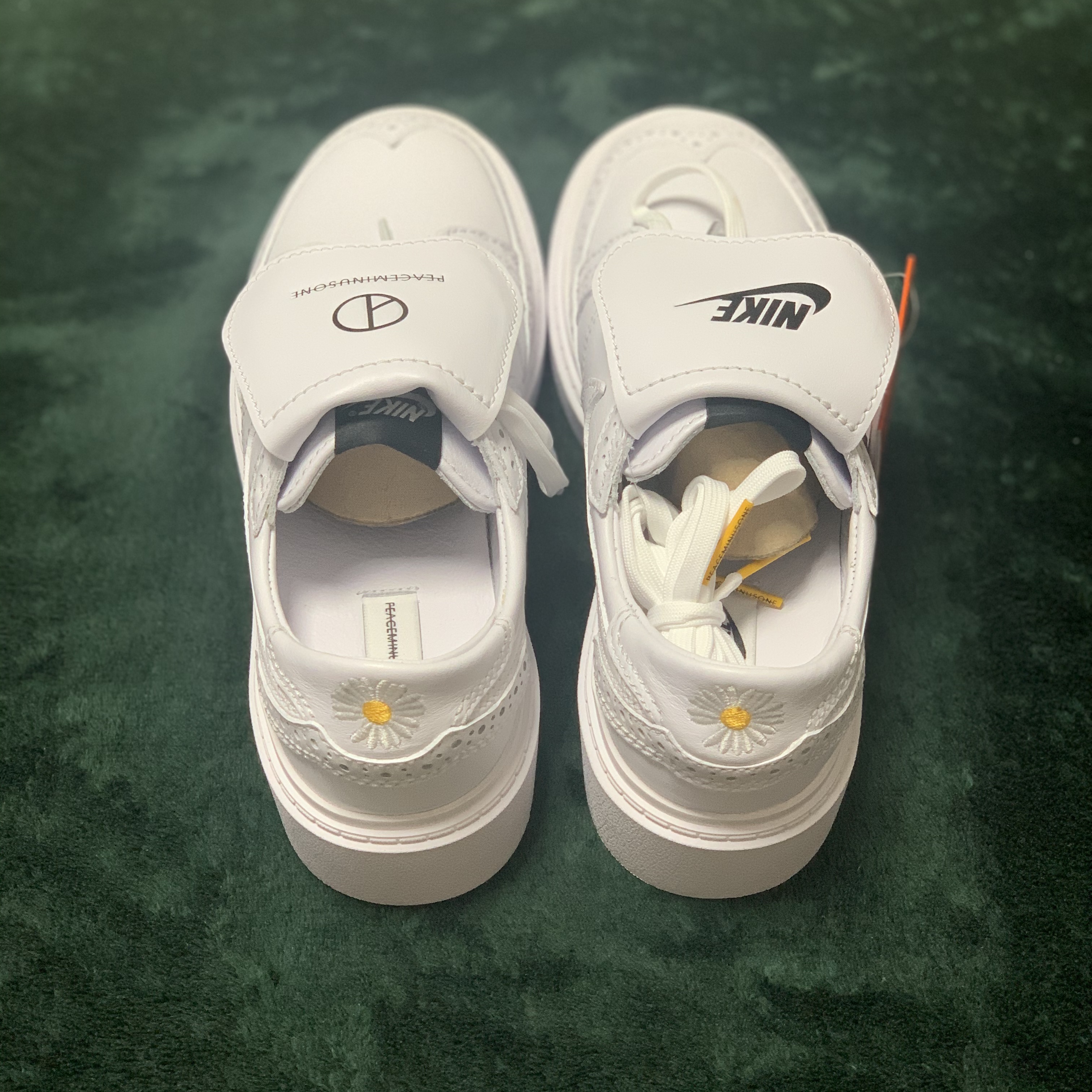 Nike x Peaceminusone Kwondo1 White 착용 스타일 - 3