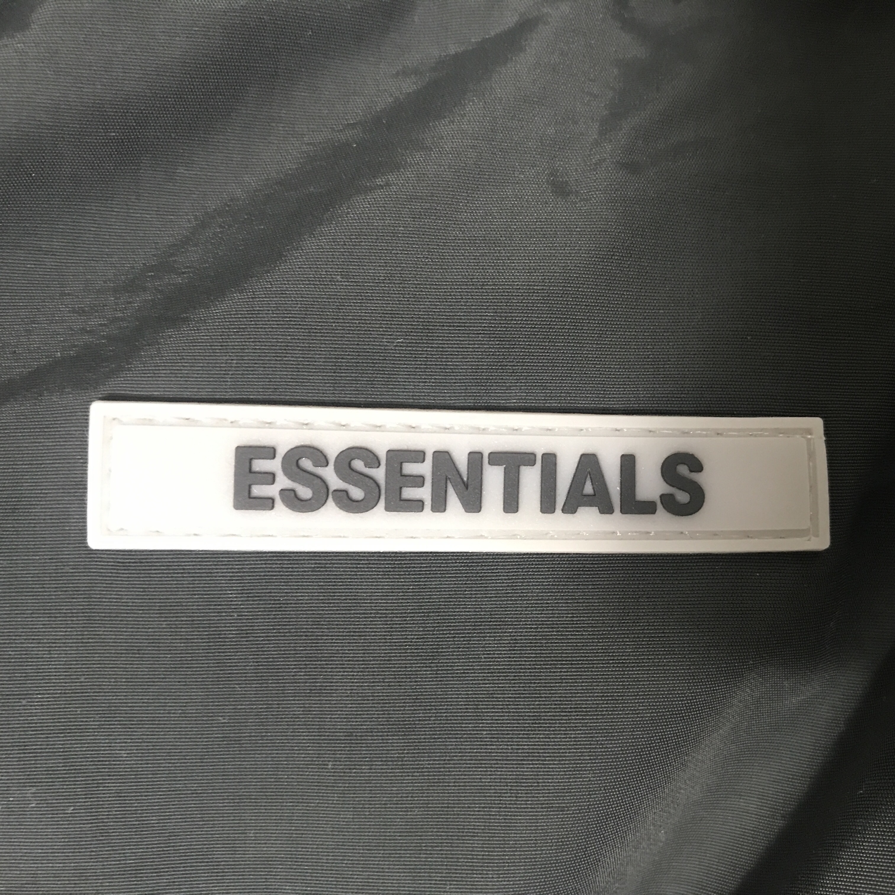 Essentials Puffer Jacket Black - 20FW 착용 스타일 - 1