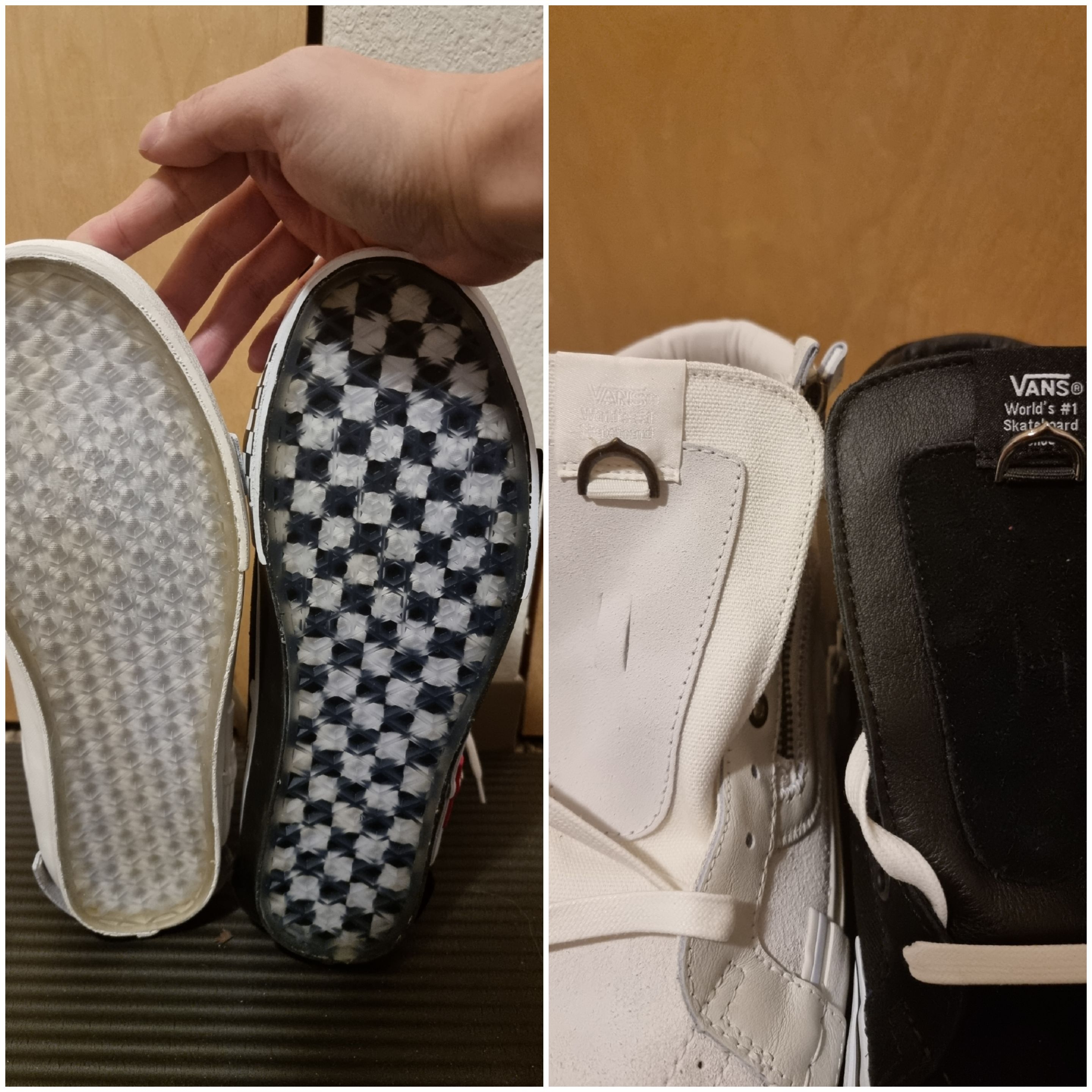 Vans Vault x Mastermind x END. Sk8-Hi Cap LX Marshmallow 착용 스타일 - 5