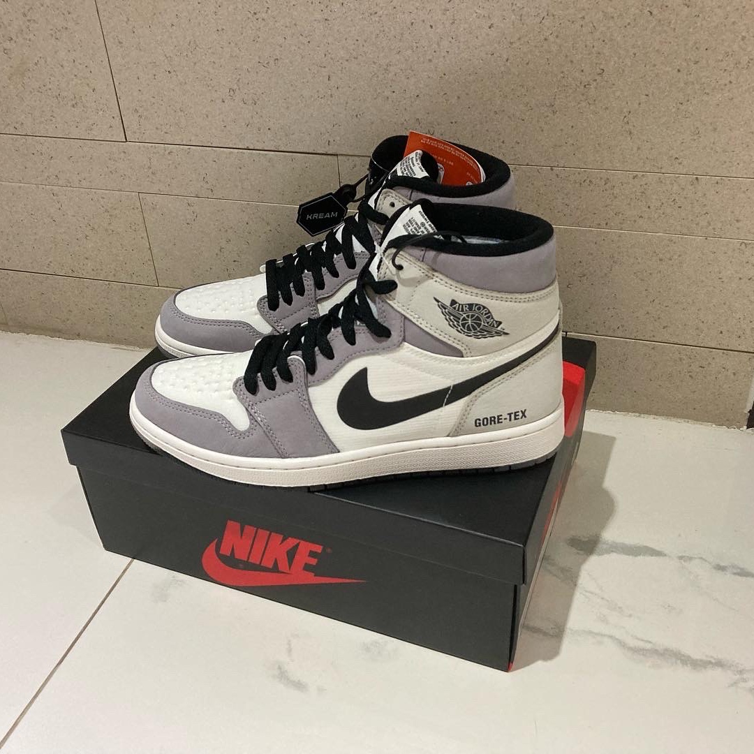 Jordan 1 Element Gore-Tex Sail 착용 스타일 - 1