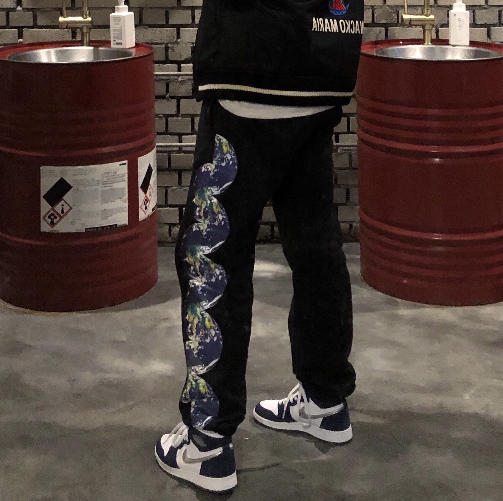 (GS) Jordan 1 Retro High OG CO.JP Midnight Navy 착용 스타일 - 1