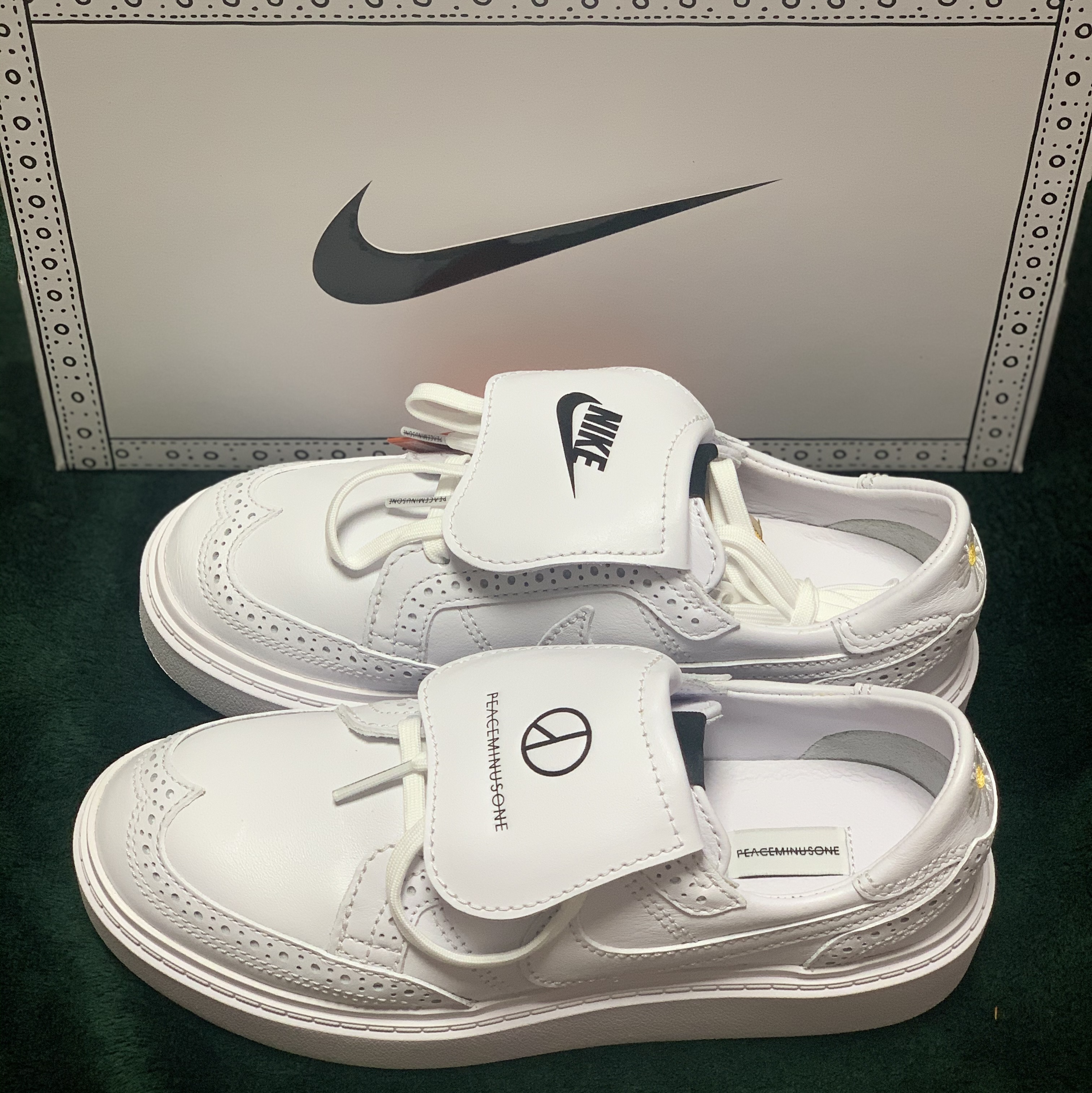 Nike x Peaceminusone Kwondo1 White 착용 스타일 - 5