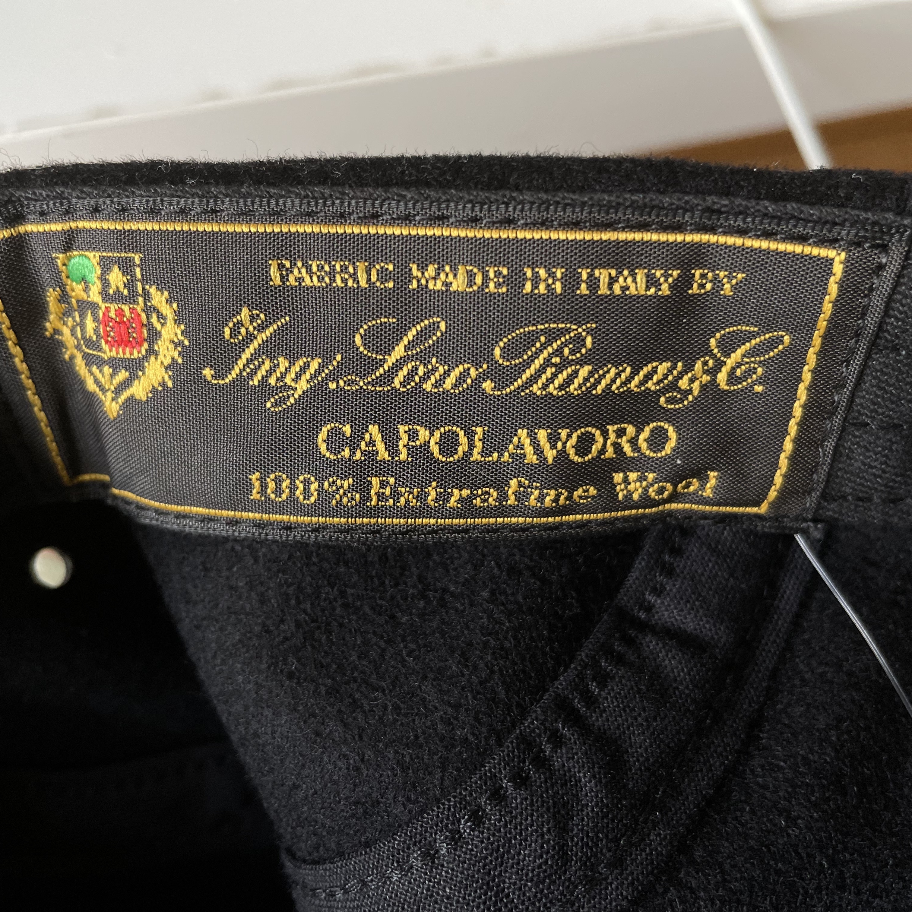 Supreme Wool Camp Cap Black - 21FW 착용 스타일 - 2