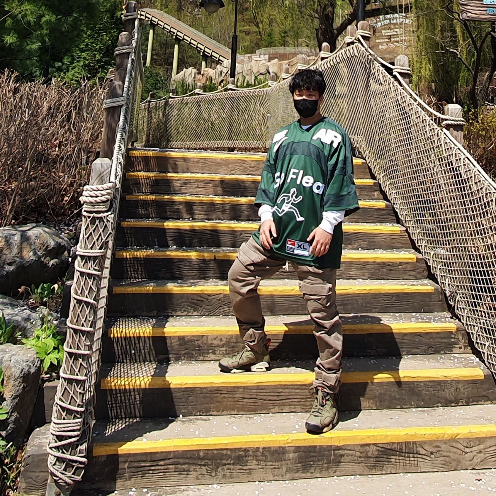Nike x Cactus Plant Flea Market S/S Jersey Green - Asia, Jordan 6 x Travis Scott Retro Olive 착용 스타일 - 3