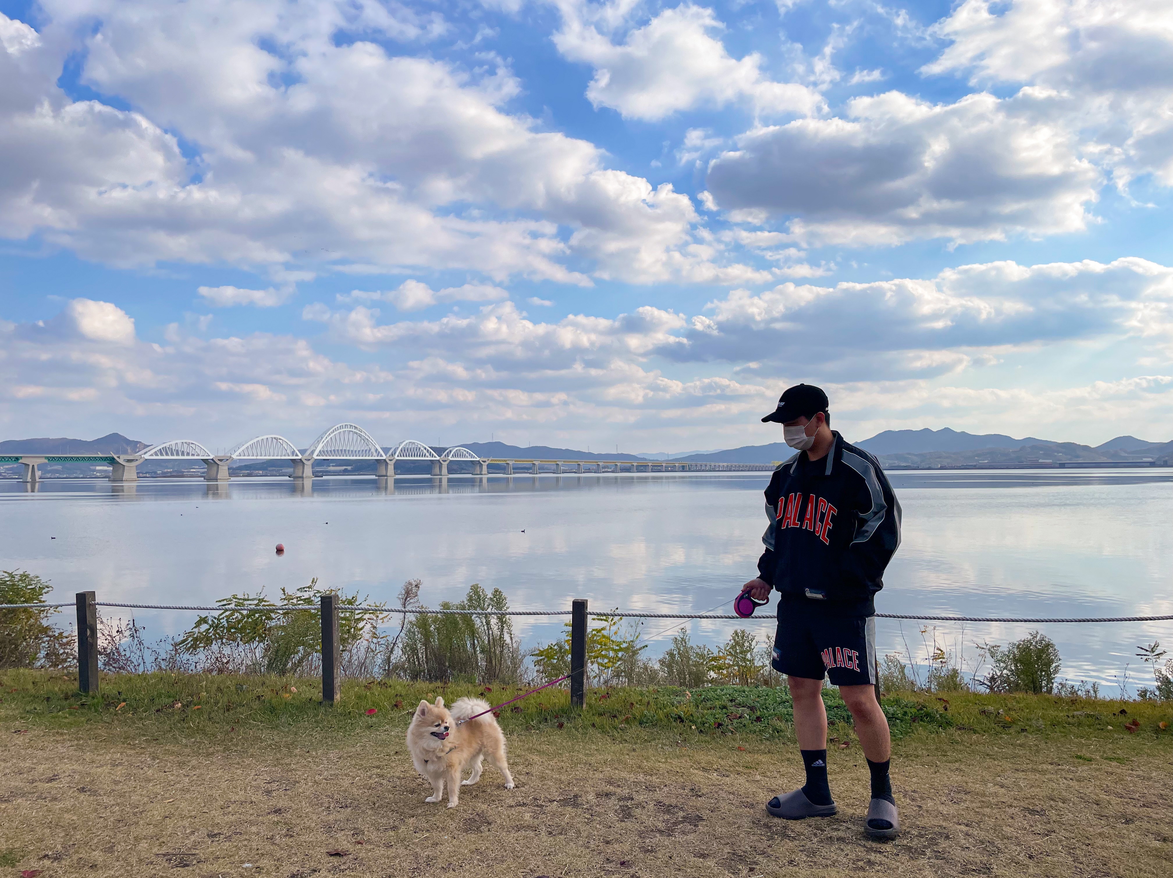 Palace Tri-Ferg Patch Shell 6-Panel Black - 21FW, Palace Sport Mit Floss Jacket Black - 21SS 착용 스타일