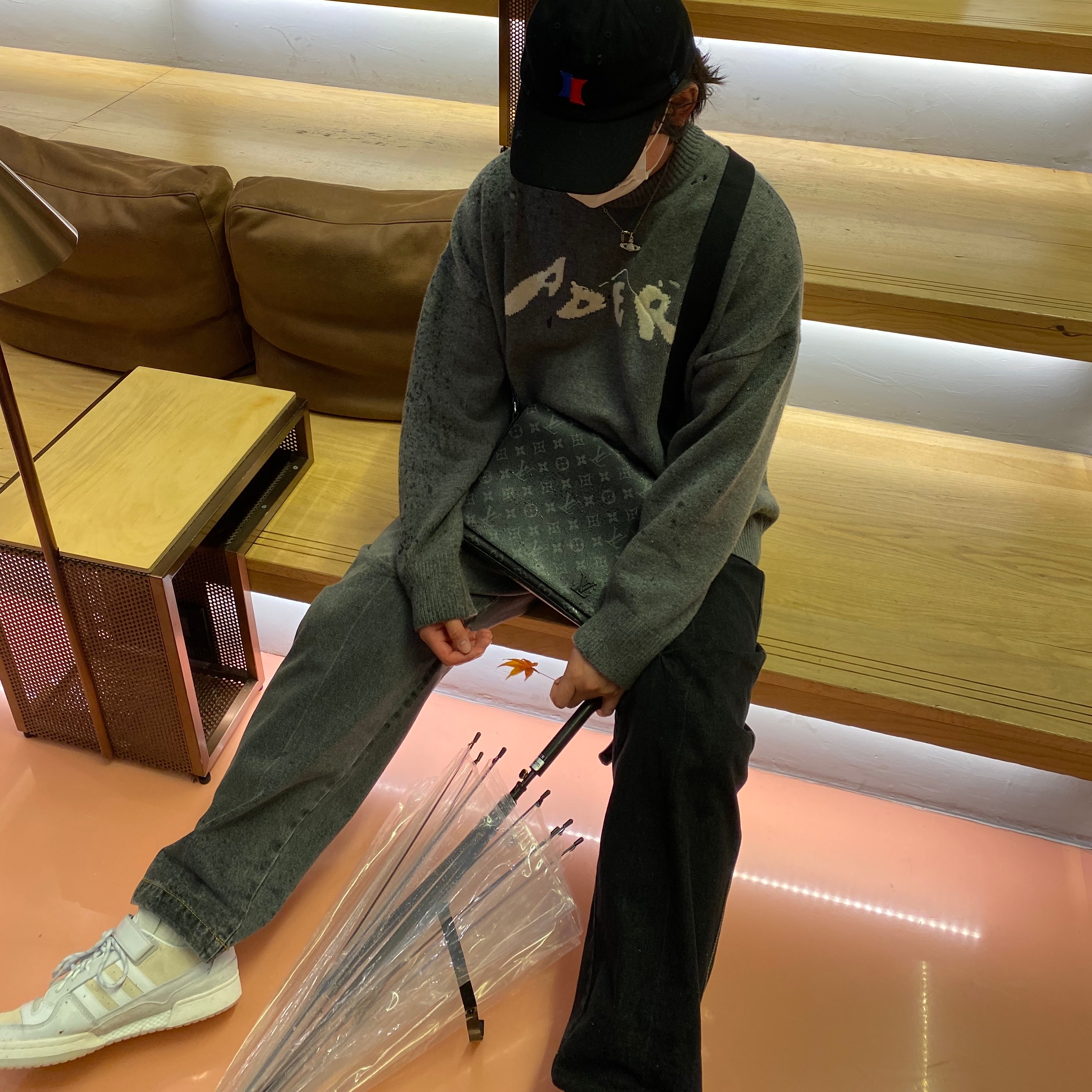 Adidas x Beyonce Ivy Park Forum Lo Core White 착용 스타일