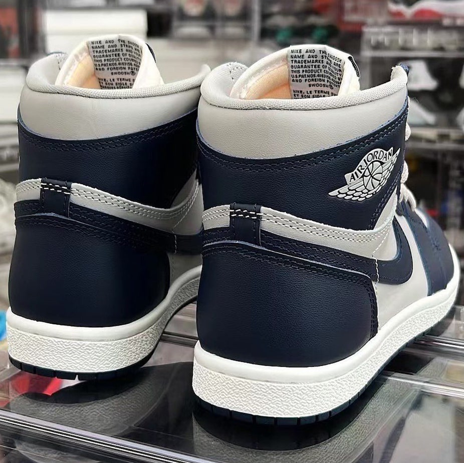 Jordan 1 High 85 College Navy 착용 스타일 - 4
