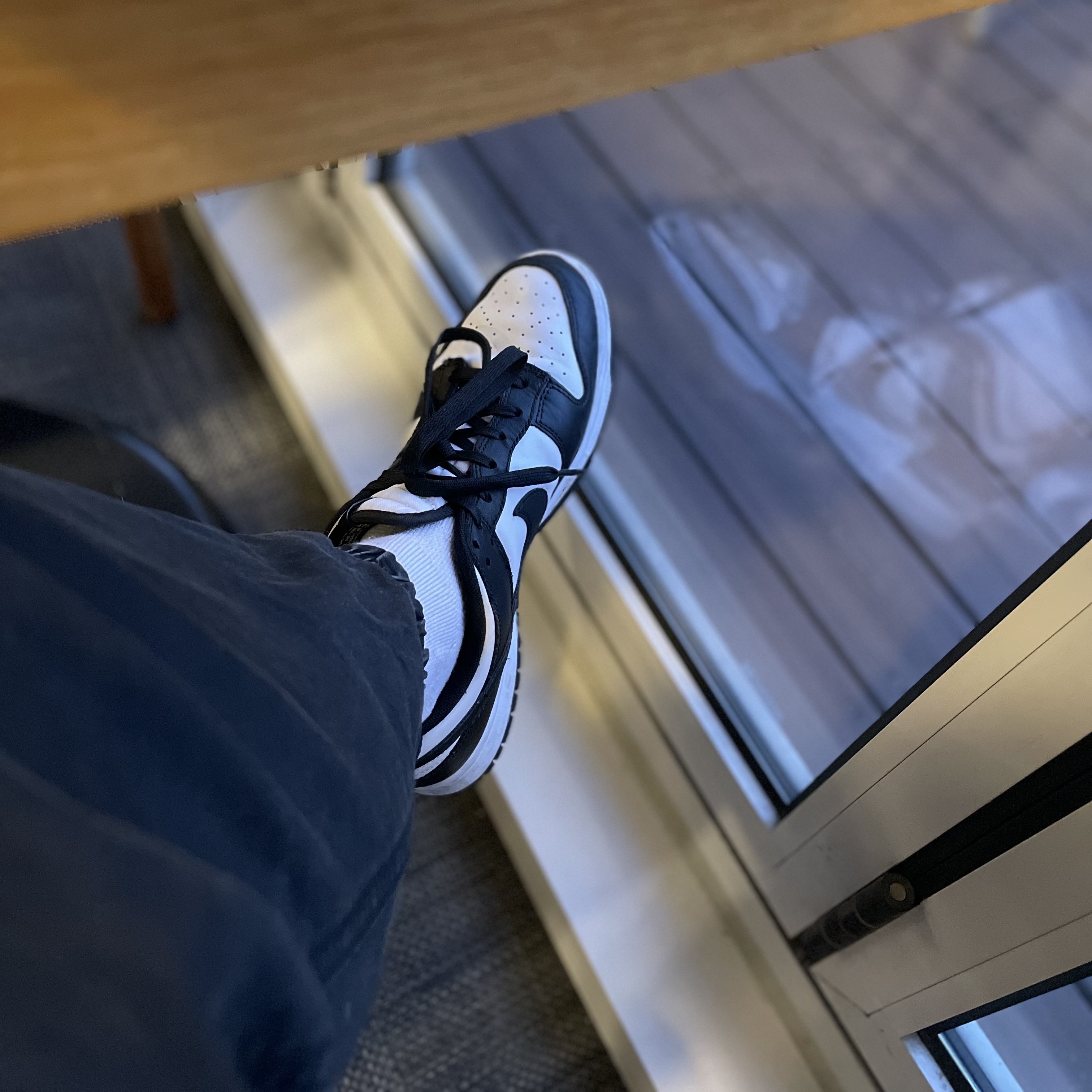 Nike Dunk Low Retro Black 착용 스타일