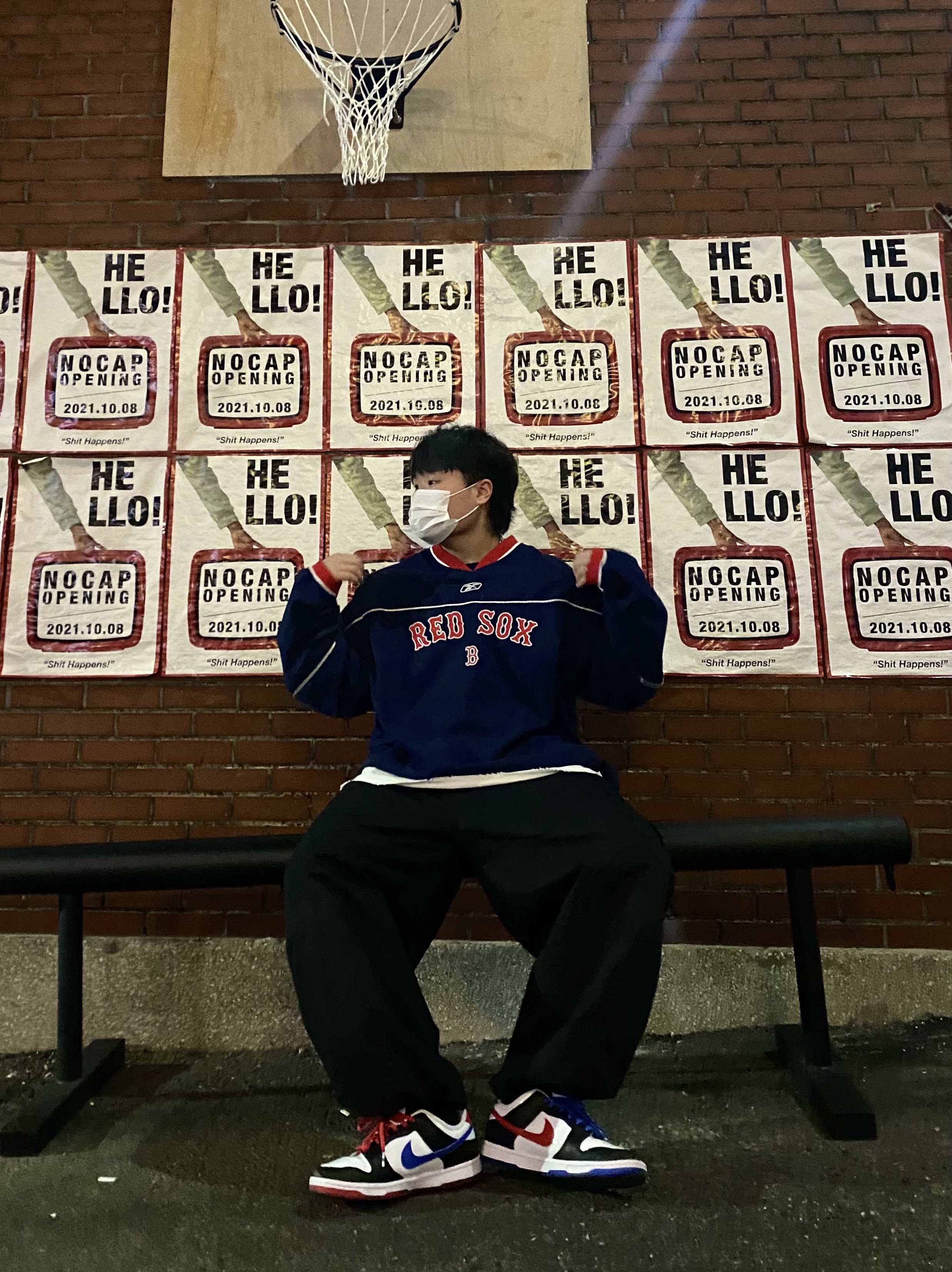 Nike Dunk Low SE Seoul 착용 스타일