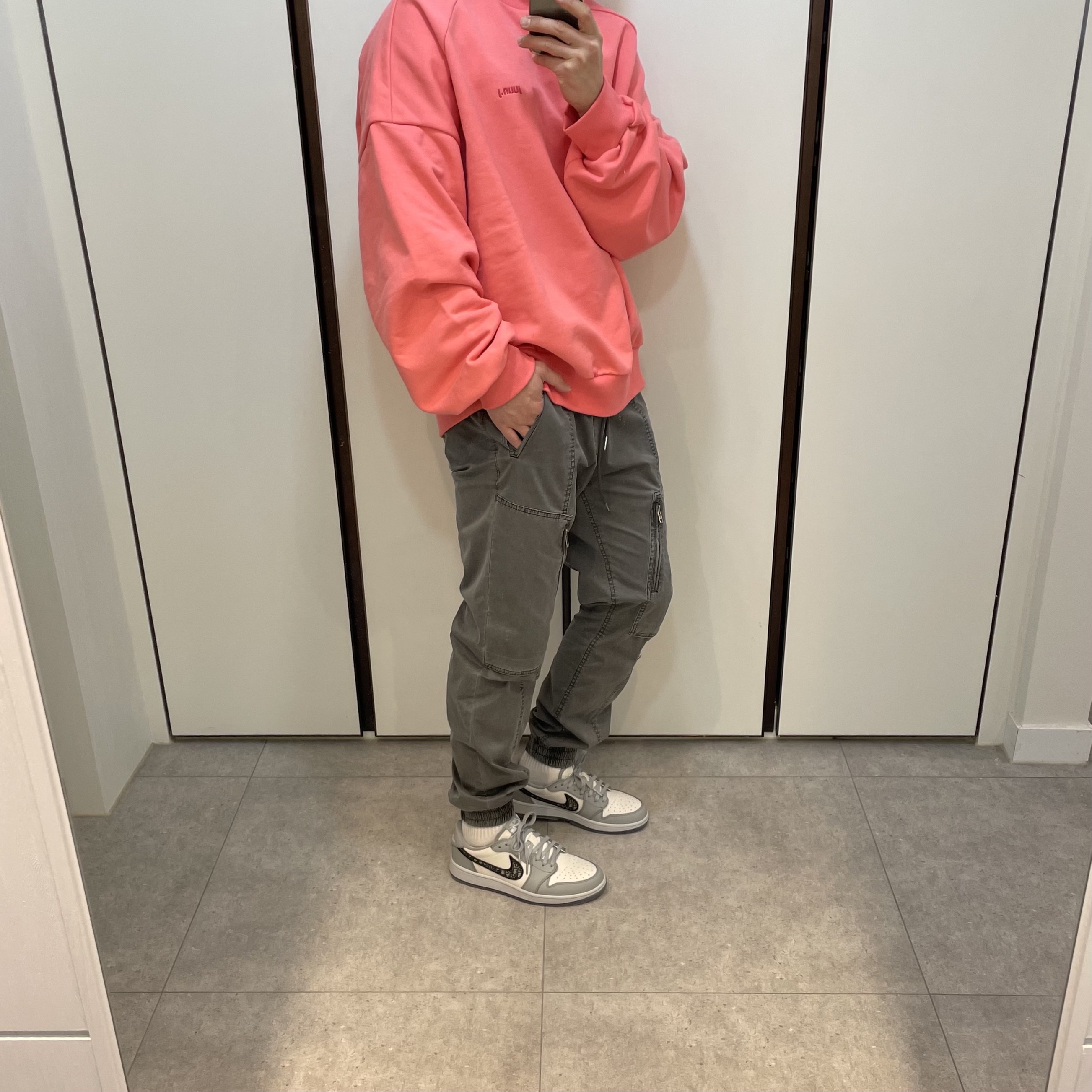 Jordan 1 x Dior Low OG 착용 스타일